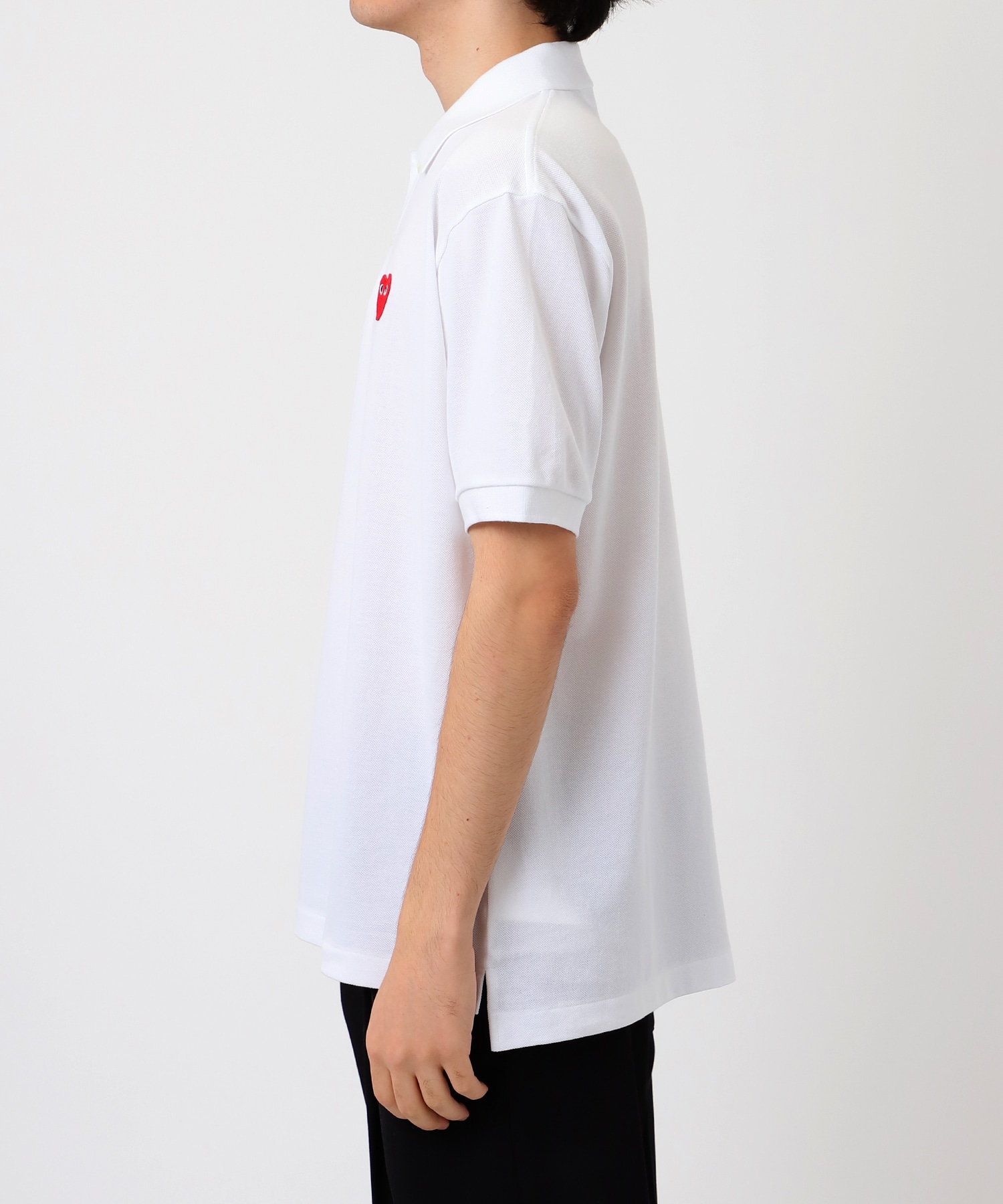 AX-T006-051 Unisex Polo  Black PLAY COMME des GARCONS