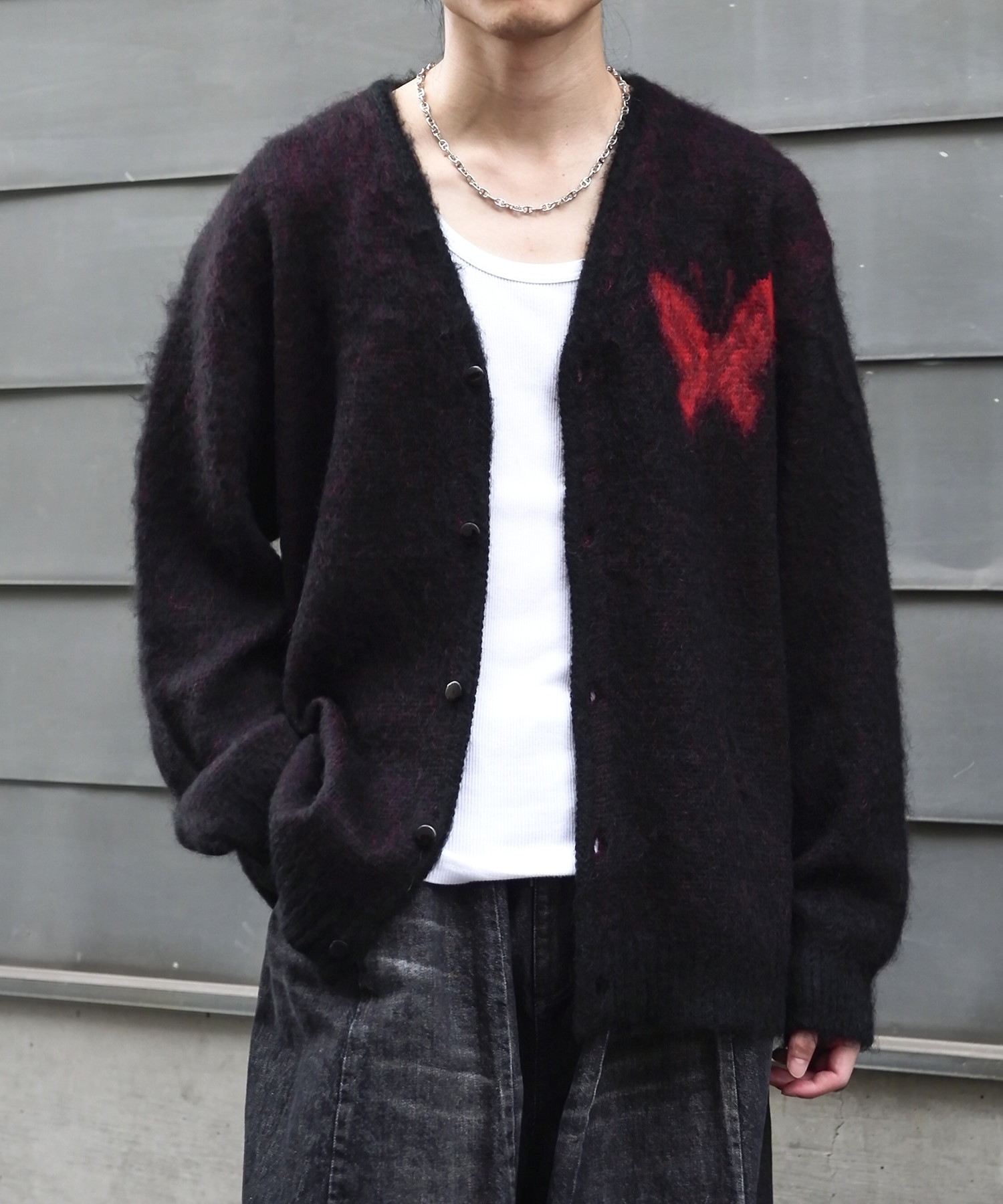 〈別注〉 Mohair Cardigan - Papillon1 NEEDLES