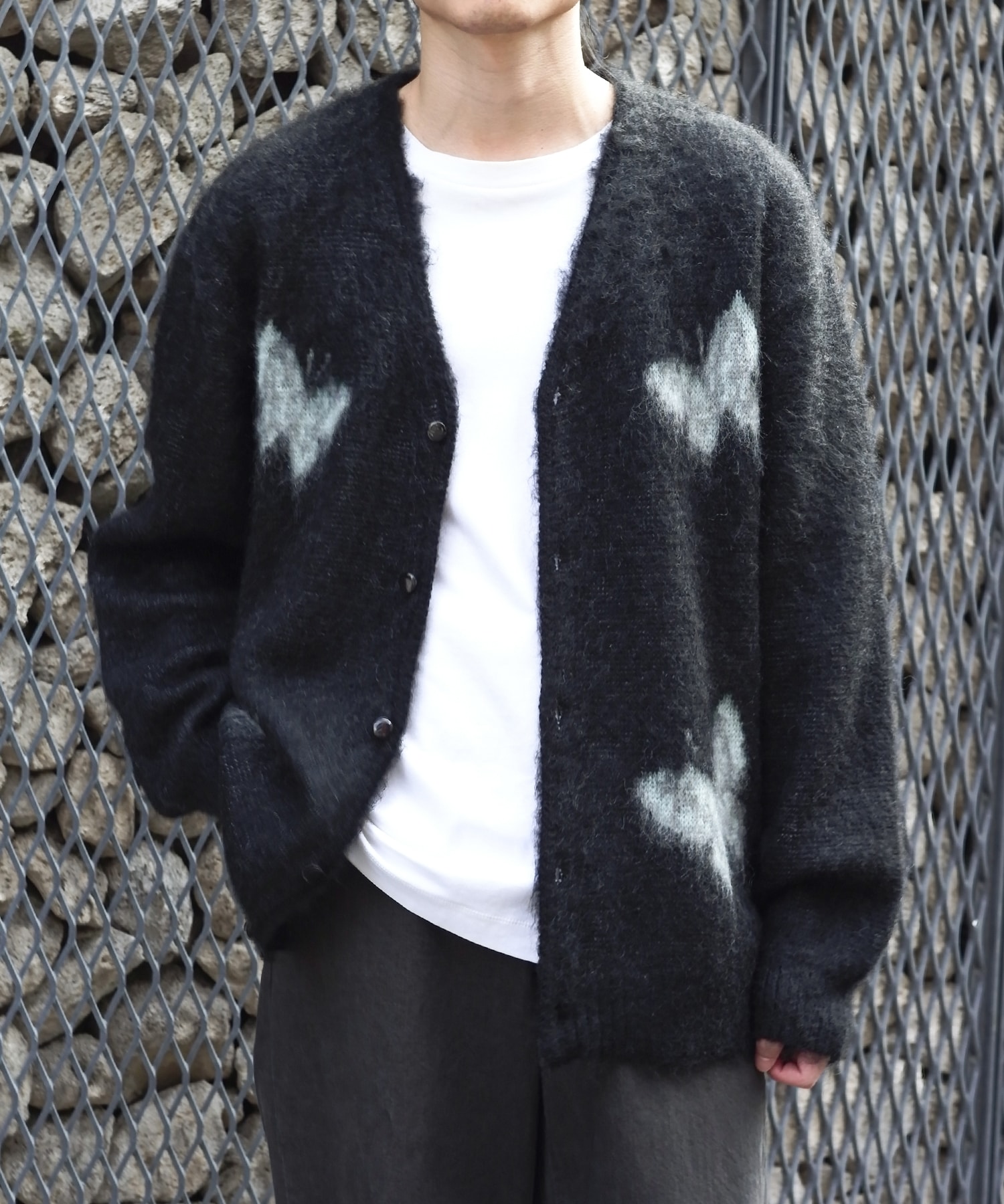 〈別注〉 Mohair Cardigan - Papillon4 NEEDLES