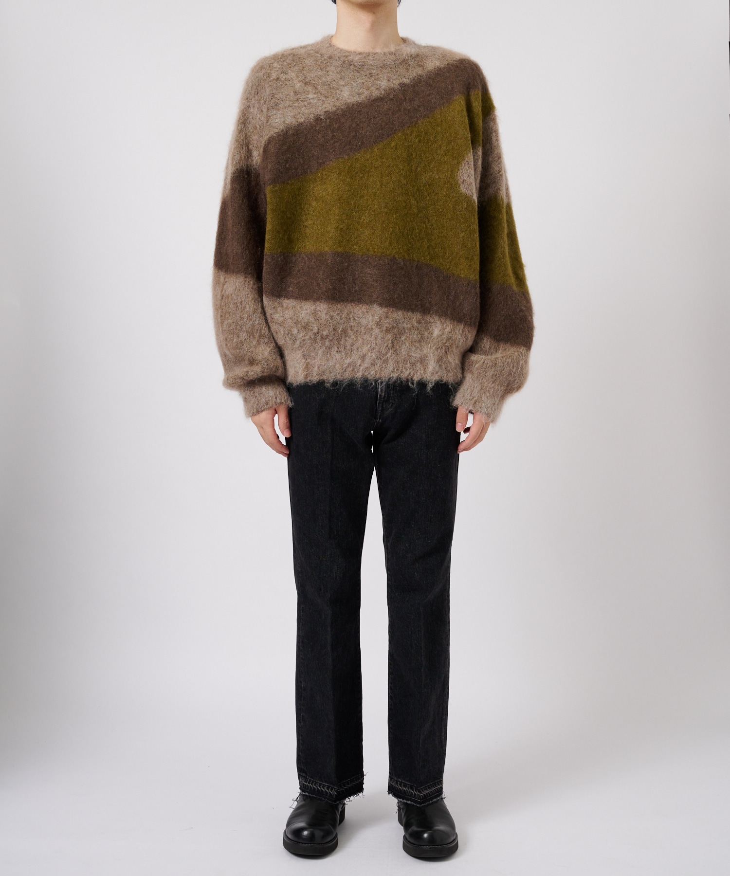 USED FLARE DENIM PANTS JieDa