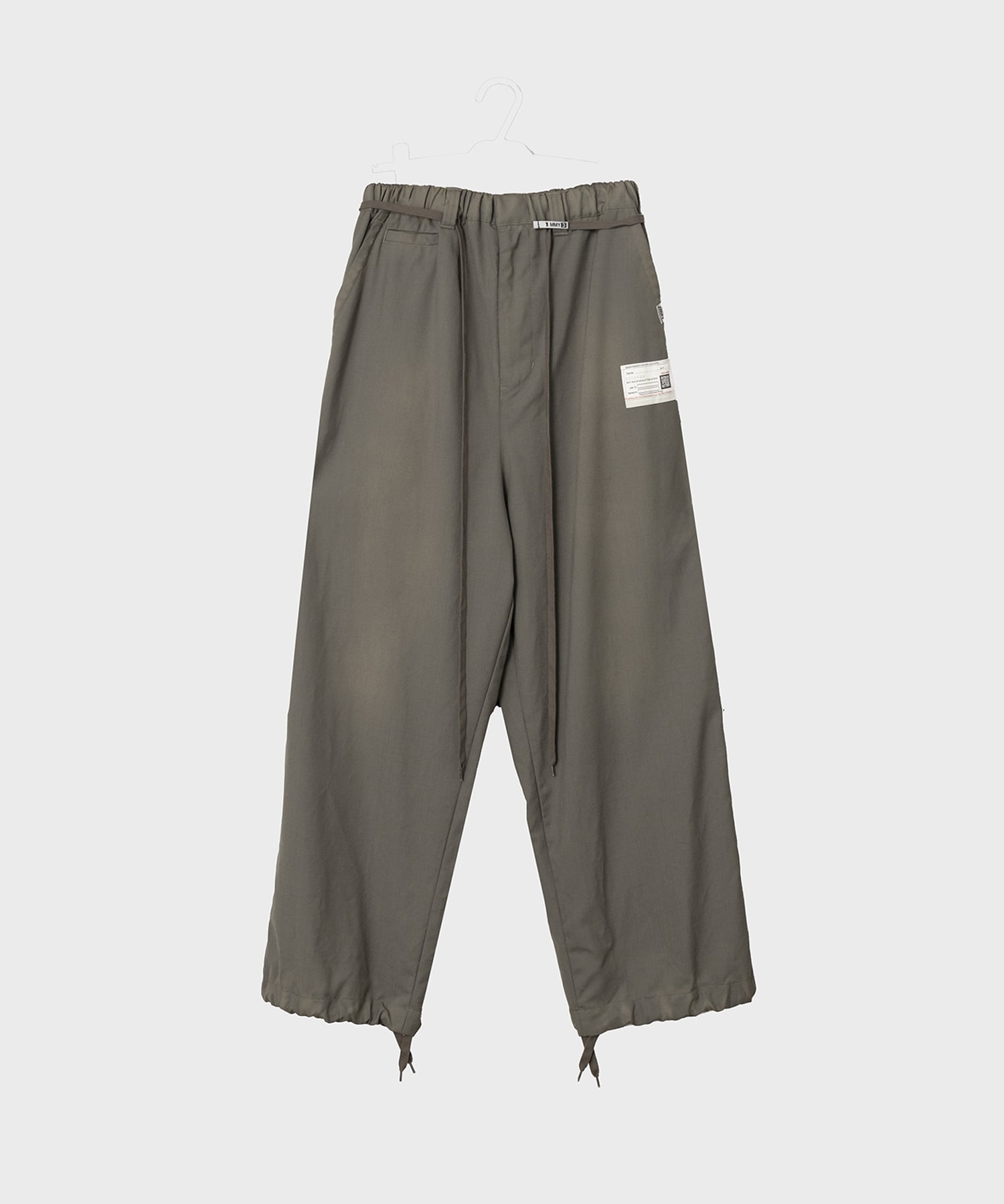 AGED WIDE TROUSERS Maison MIHARA YASUHIRO