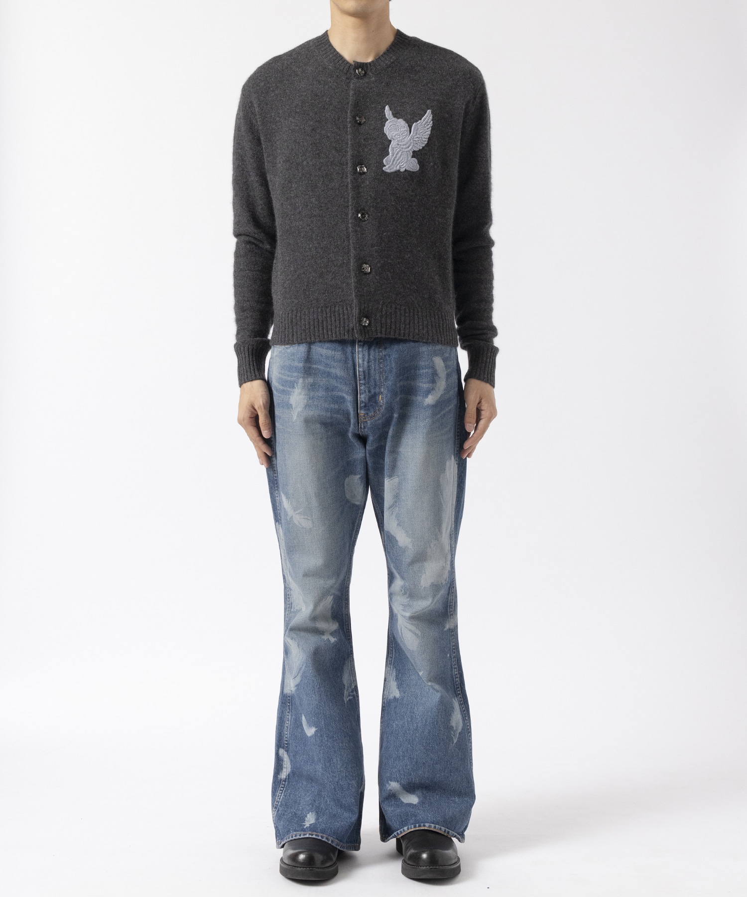 MASU BOYSBELL-BOTTOM JEANS MASU