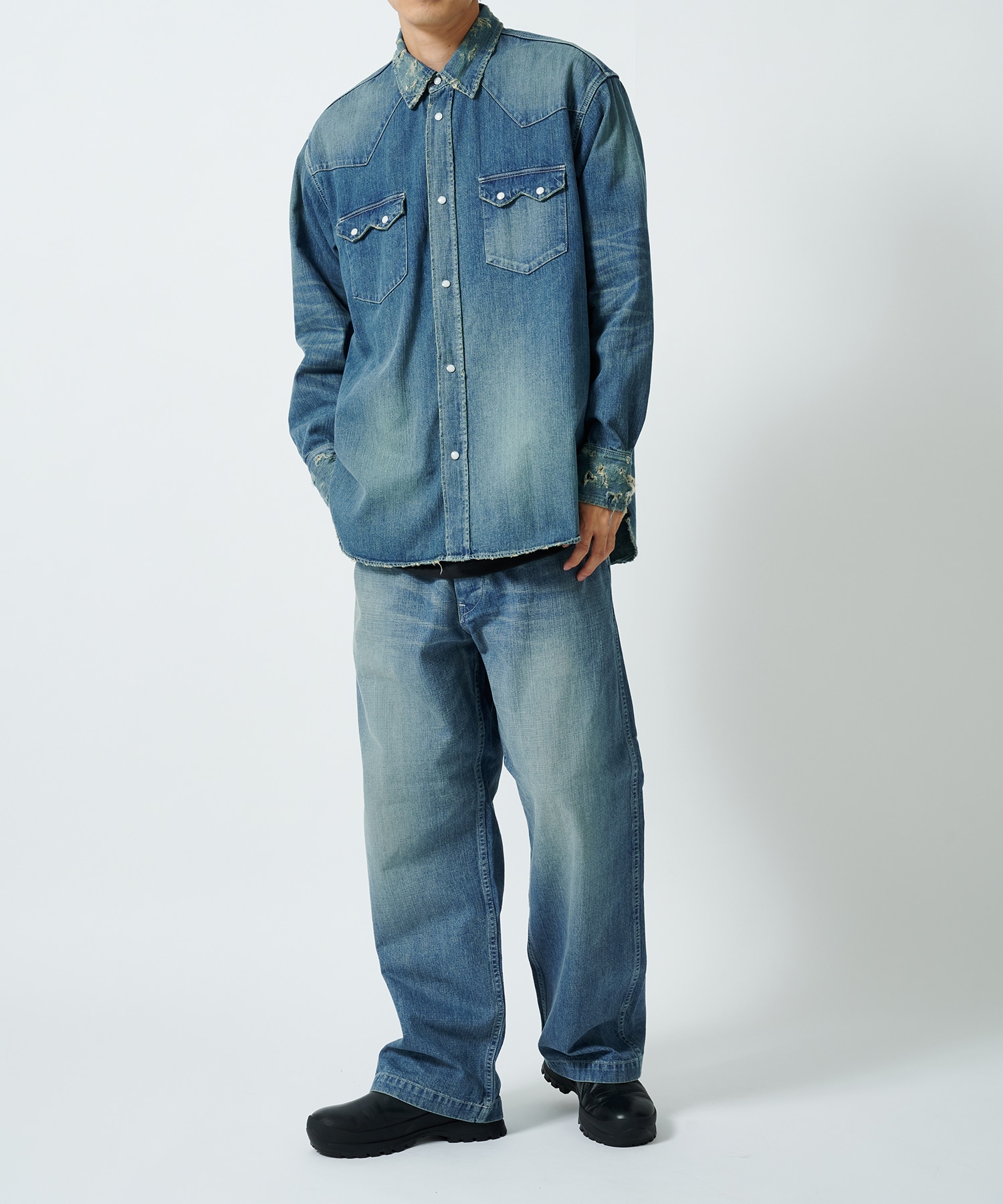 U.S.ARMY DENIM PANTS MARKAWARE/marka