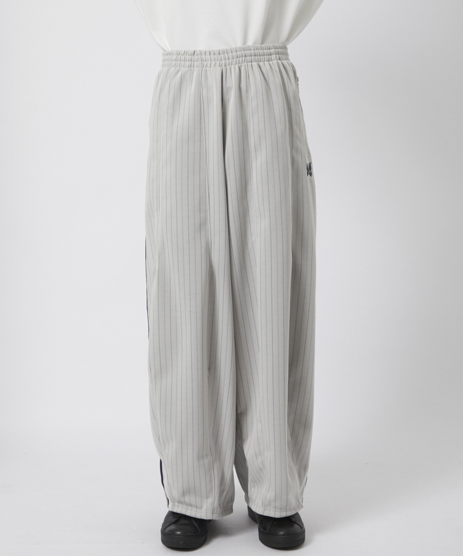 〈別注〉H.D. Track Pant - Poly Jq / Braiding NEEDLES