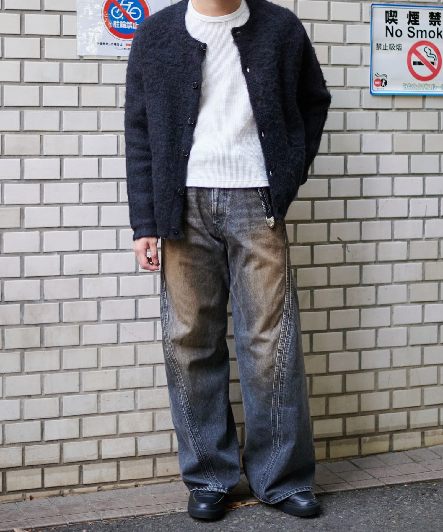 〈別注〉3D TWISTED JEANS NVRFRGT