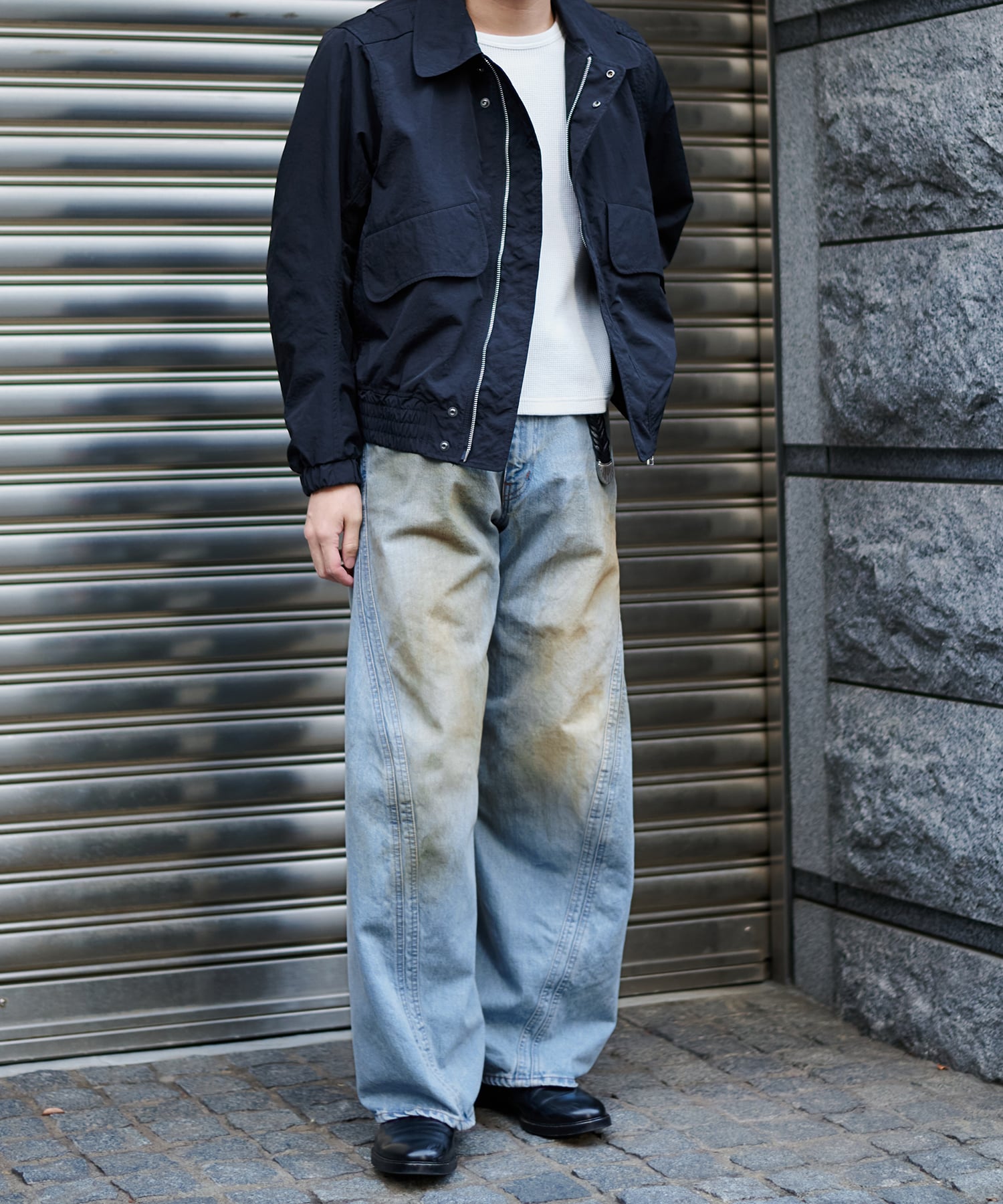 〈別注〉3D TWISTED JEANS NVRFRGT