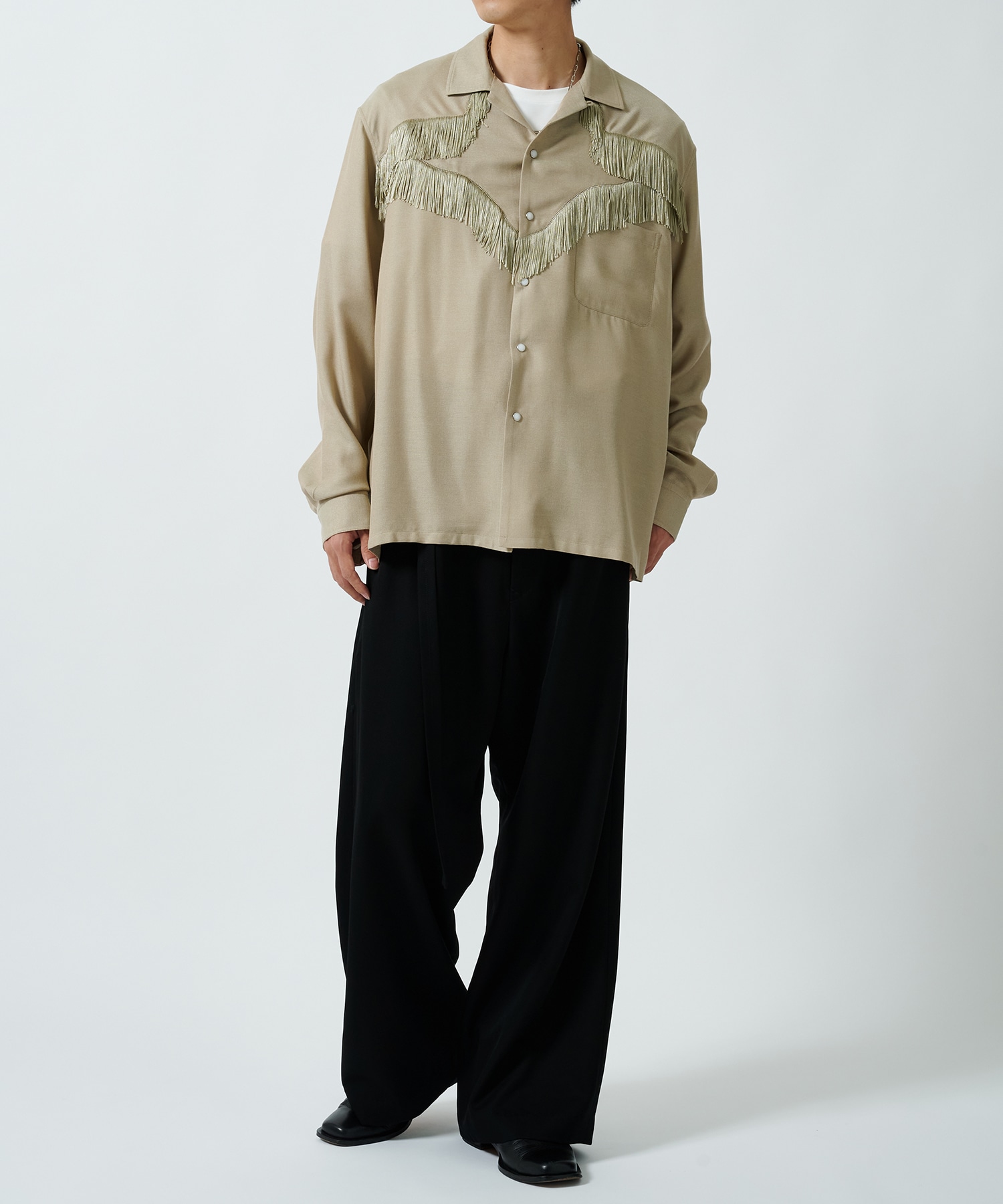 Viyella fringe shirt TOGA VIRILIS