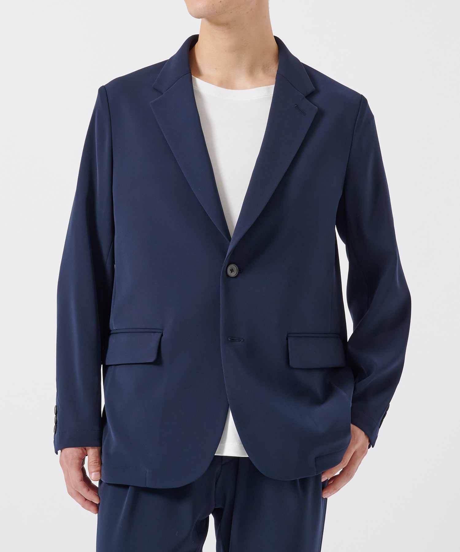 DOUBLE CLOTH 2B JACKET STUDIOUS