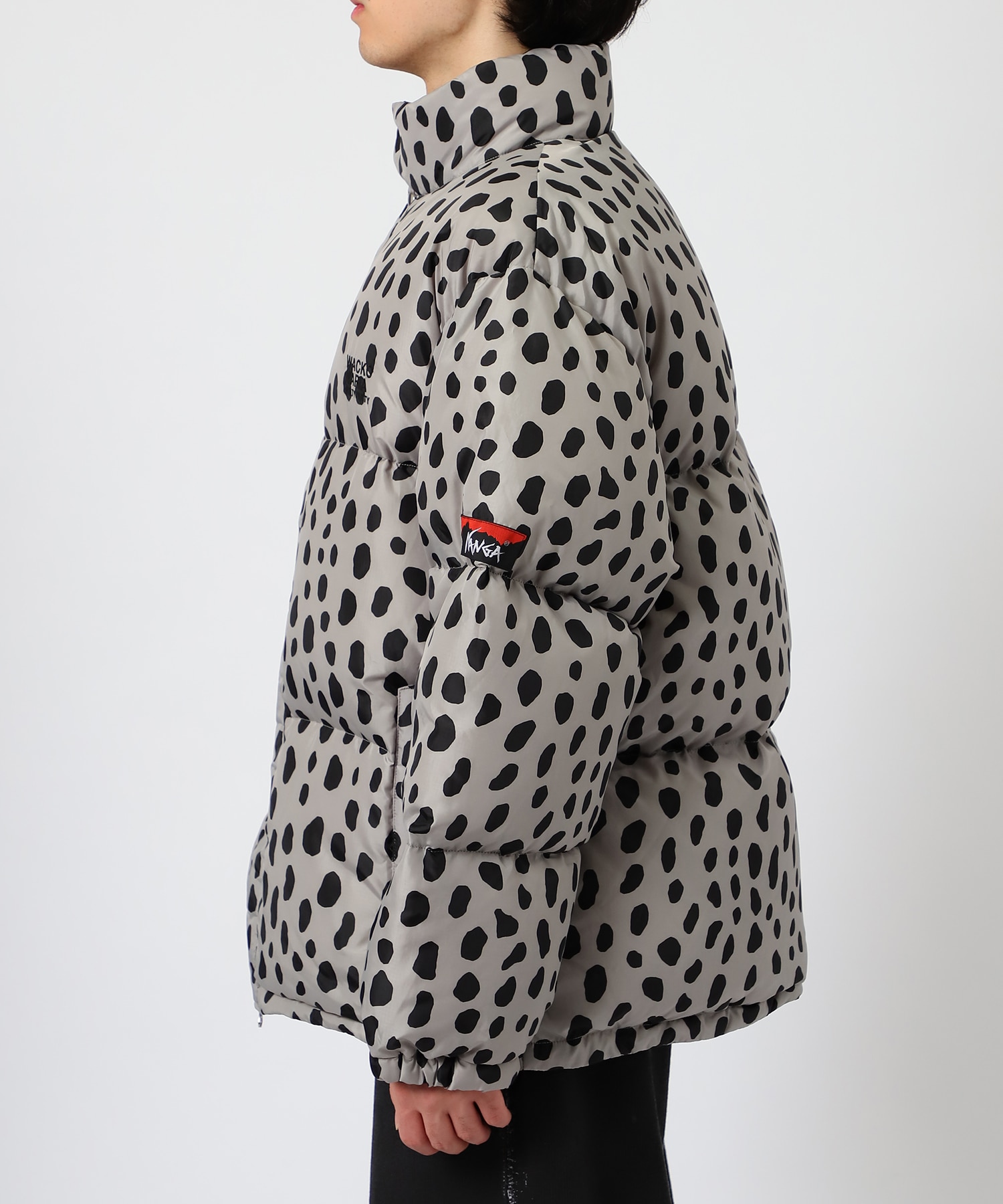 LEOPARD DOWN JACKET WACKO MARIA