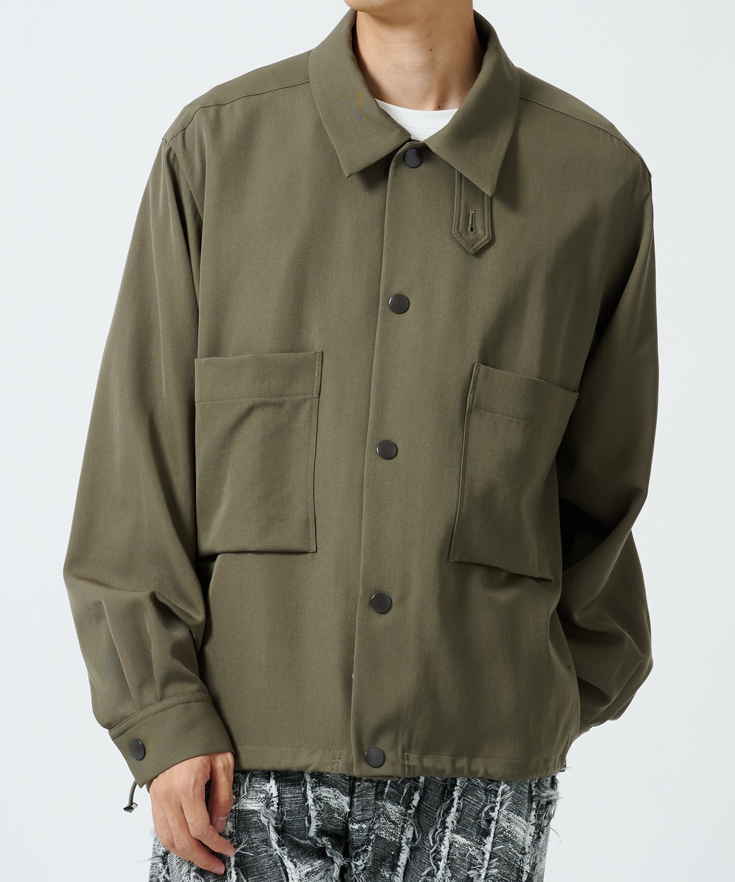 Drawcord Shirt UJOH HOMME