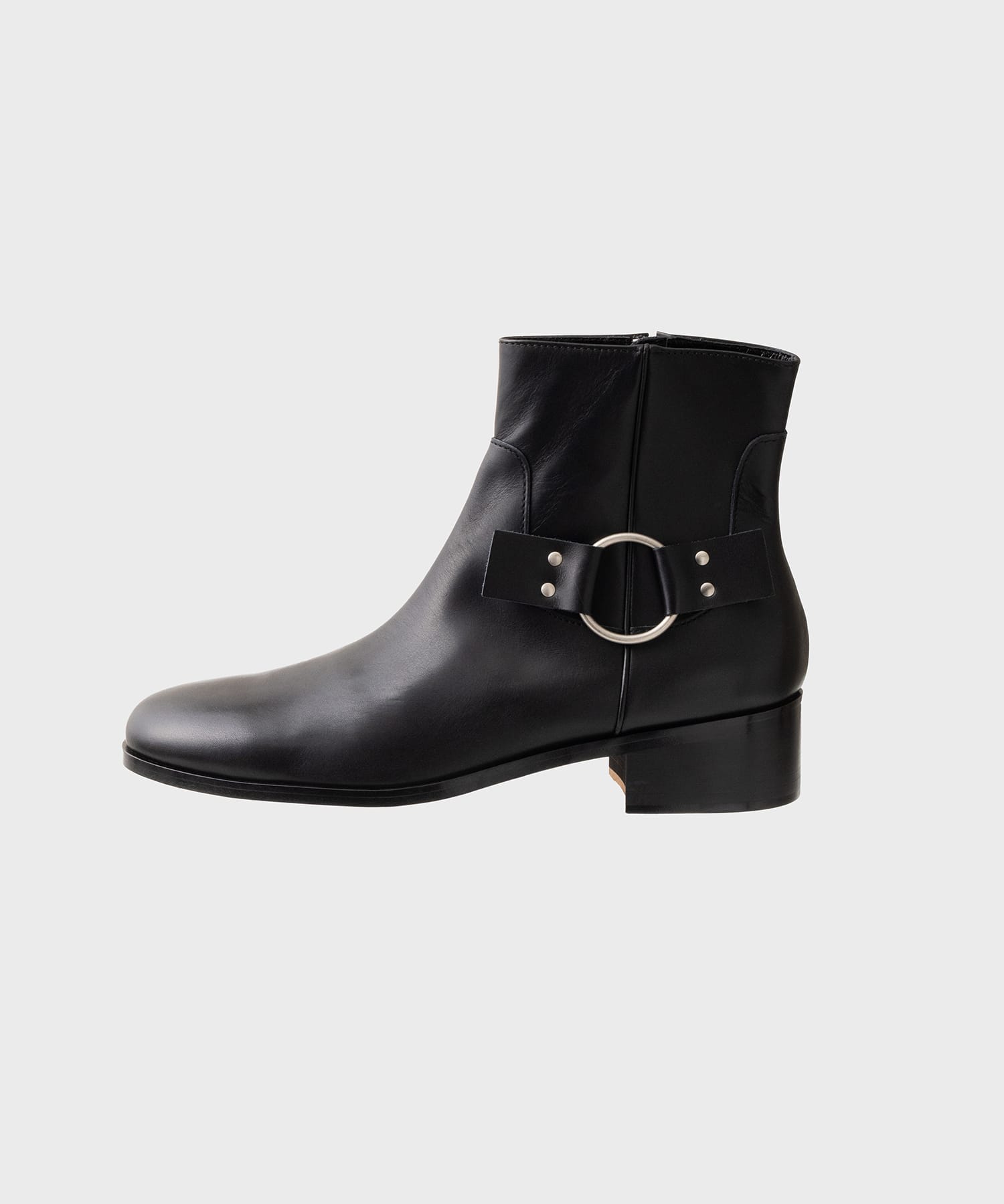 BL SIDE ZIP RING BOOTS PADRONE