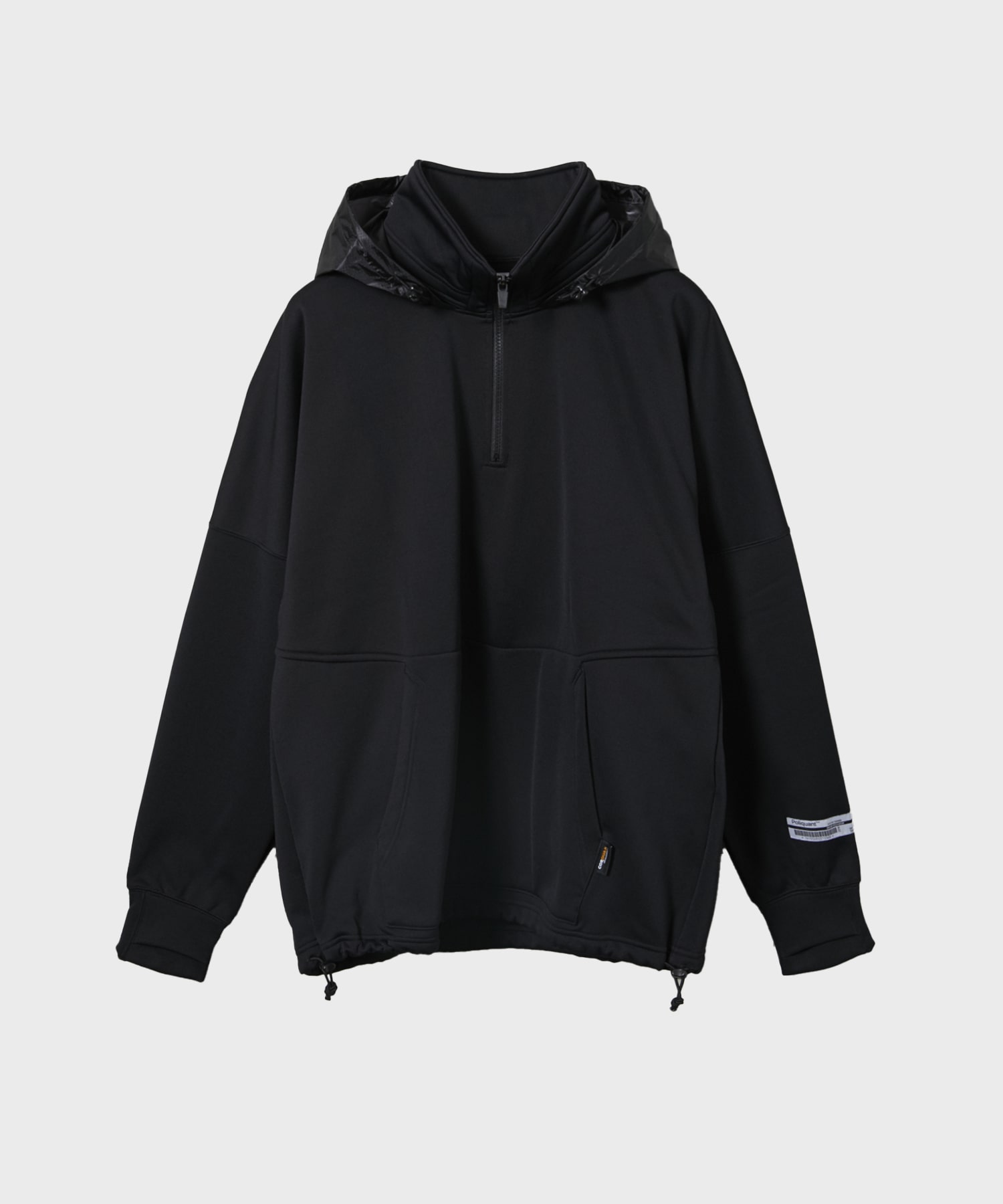 THE HOODED ANORACK FLEECE PULLOVER POLIQUANT