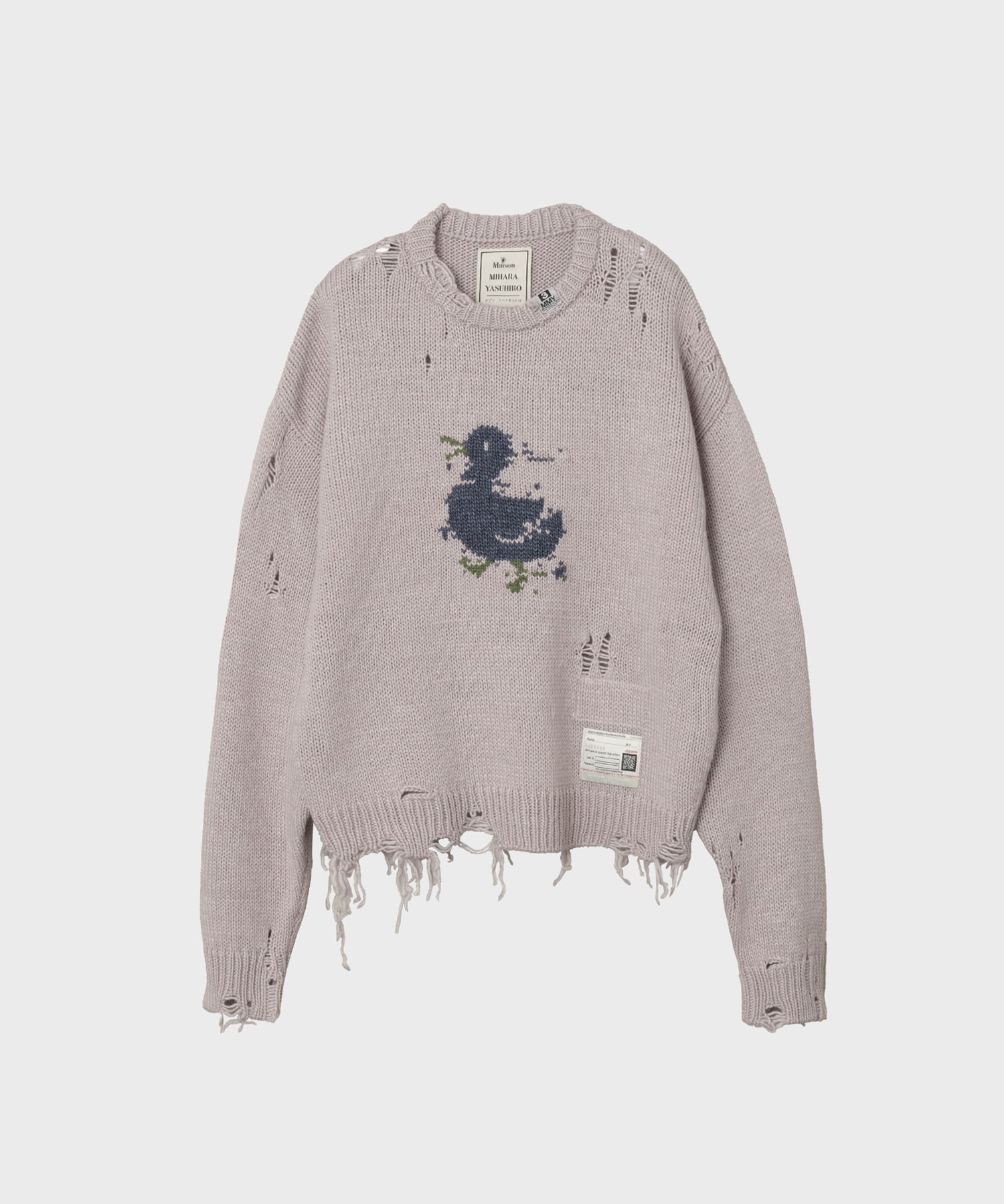 DUCK KNIT PULLOVER Maison MIHARA YASUHIRO