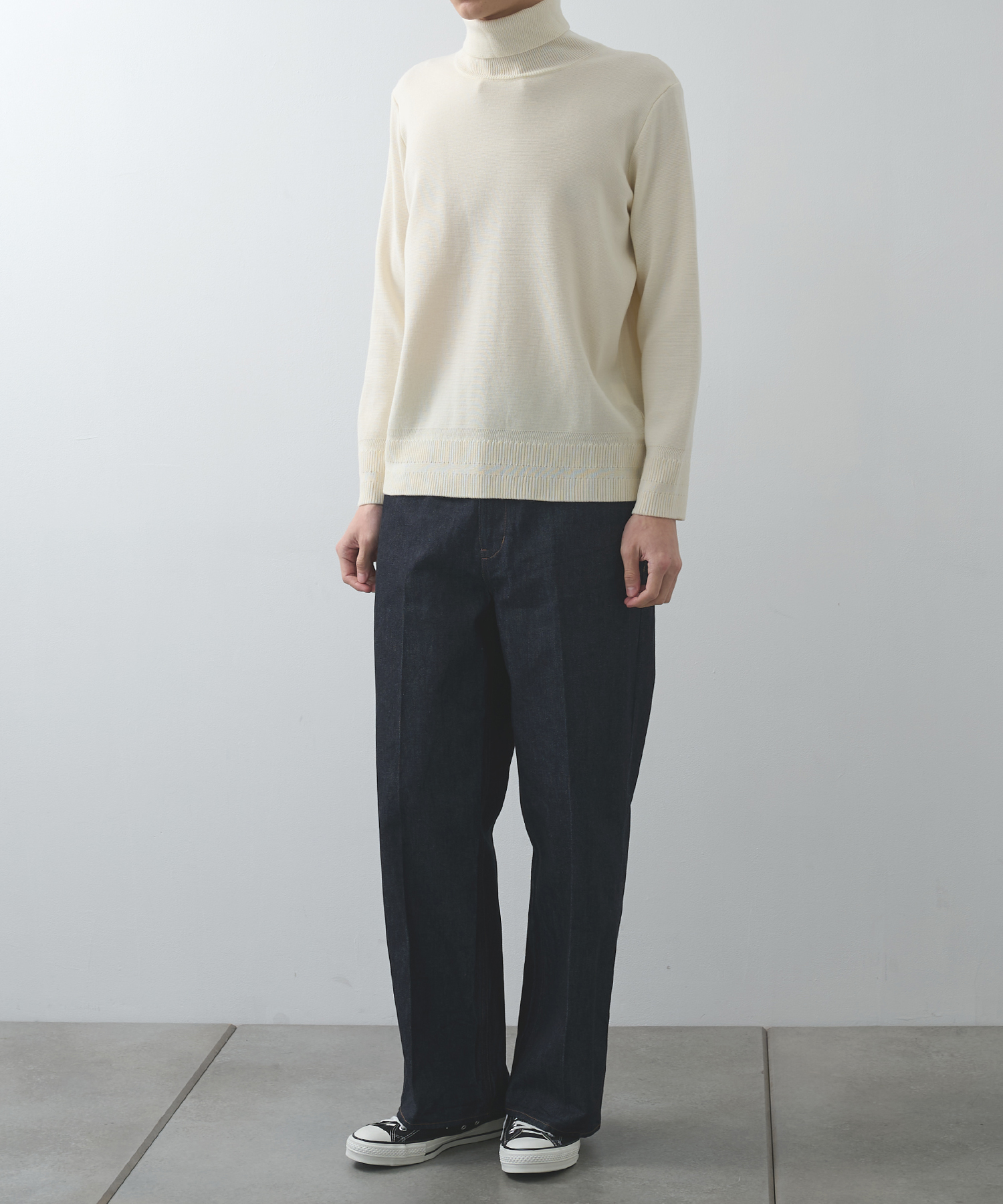 新・奇跡のタートルネックニット WRAPINKNOT