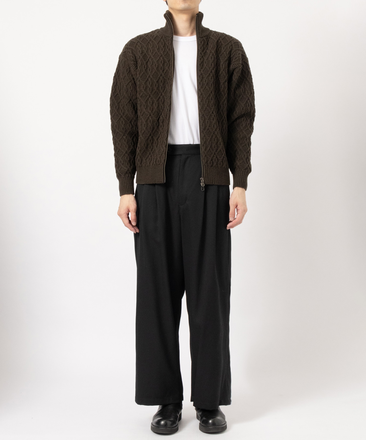 2TUCK WIDE EASY PANTS JUHA