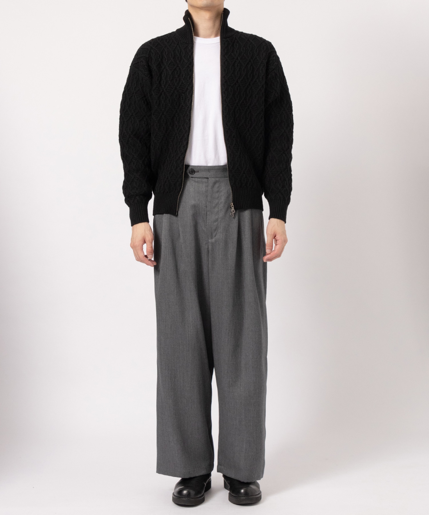 2TUCK WIDE EASY PANTS JUHA