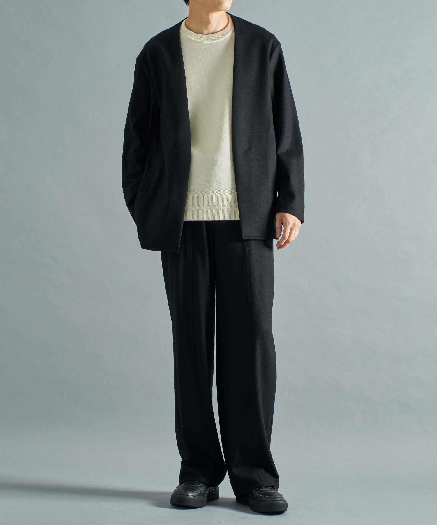 S140 WOOL WORM AIR SLACKS STUDIOUS