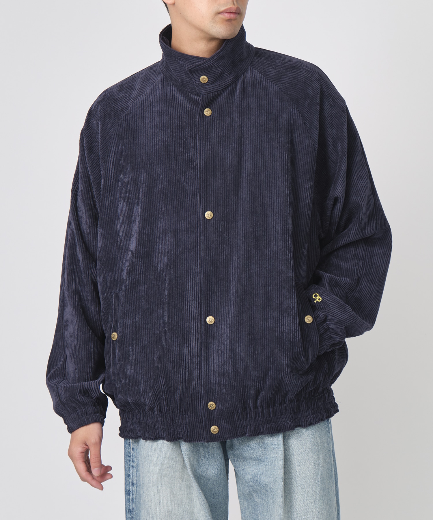 × Ocean Pacific STAND COLLAR BLOUSON N.HOOLYWOOD