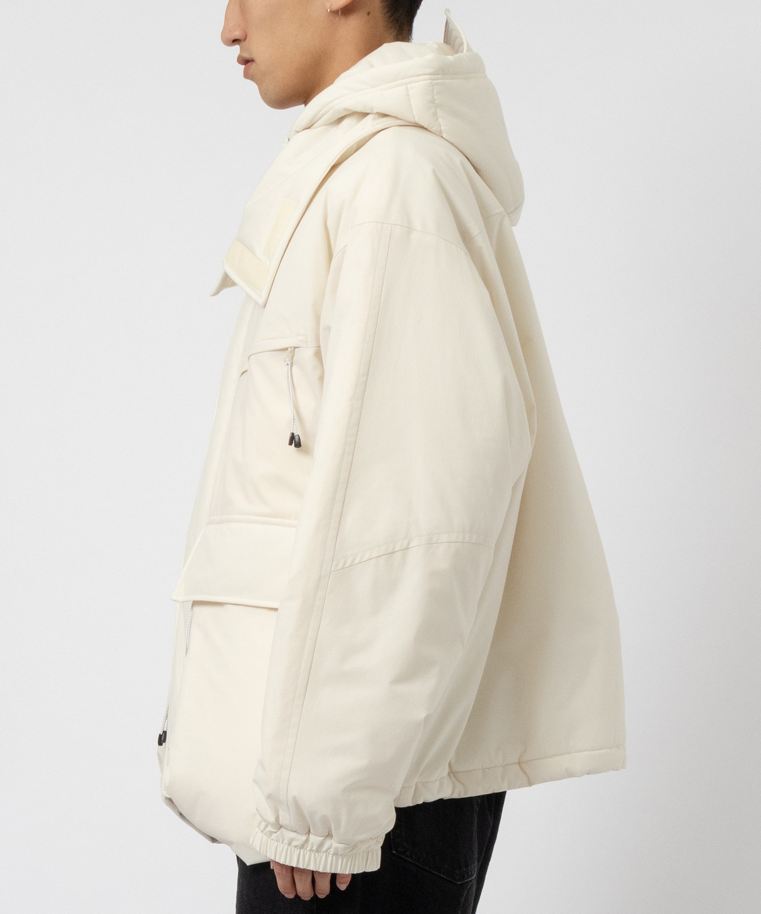 LIGHTWEIGHT FILLED HOODIE BLOUSON FACCIES