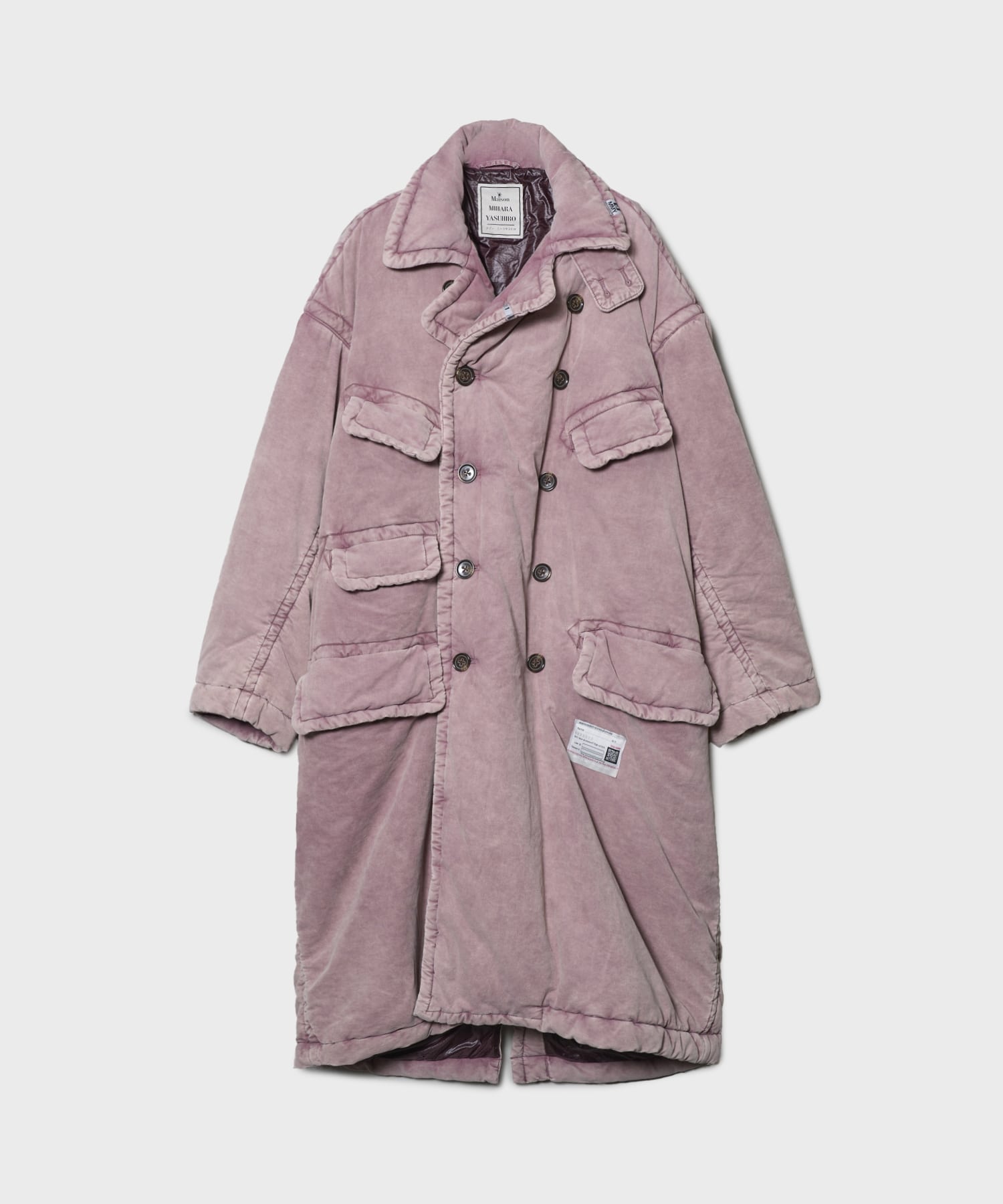 PUFFER CORDUROY COAT Maison MIHARA YASUHIRO