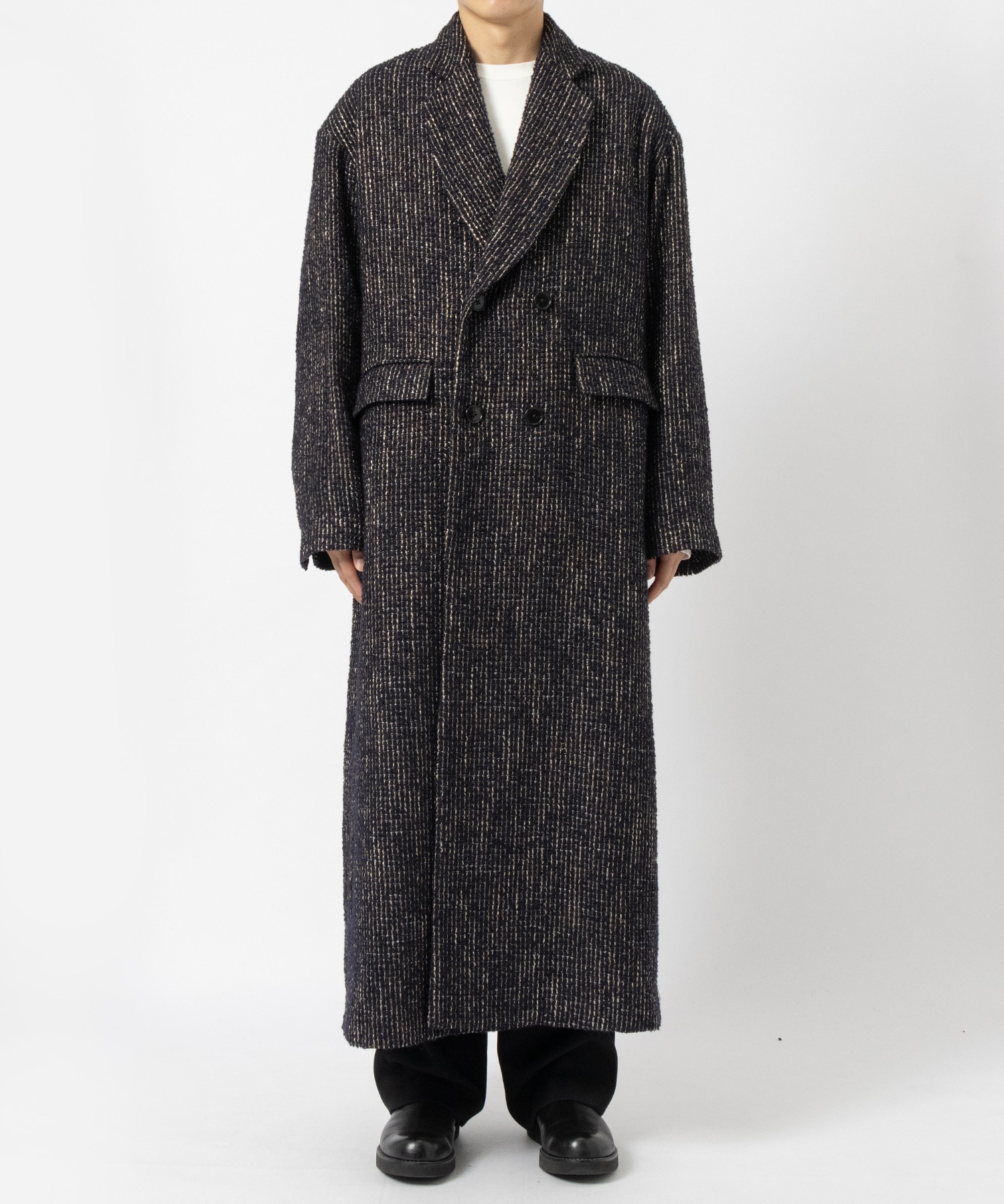 LOOP TWEED EXTREME OVER COAT JUHA