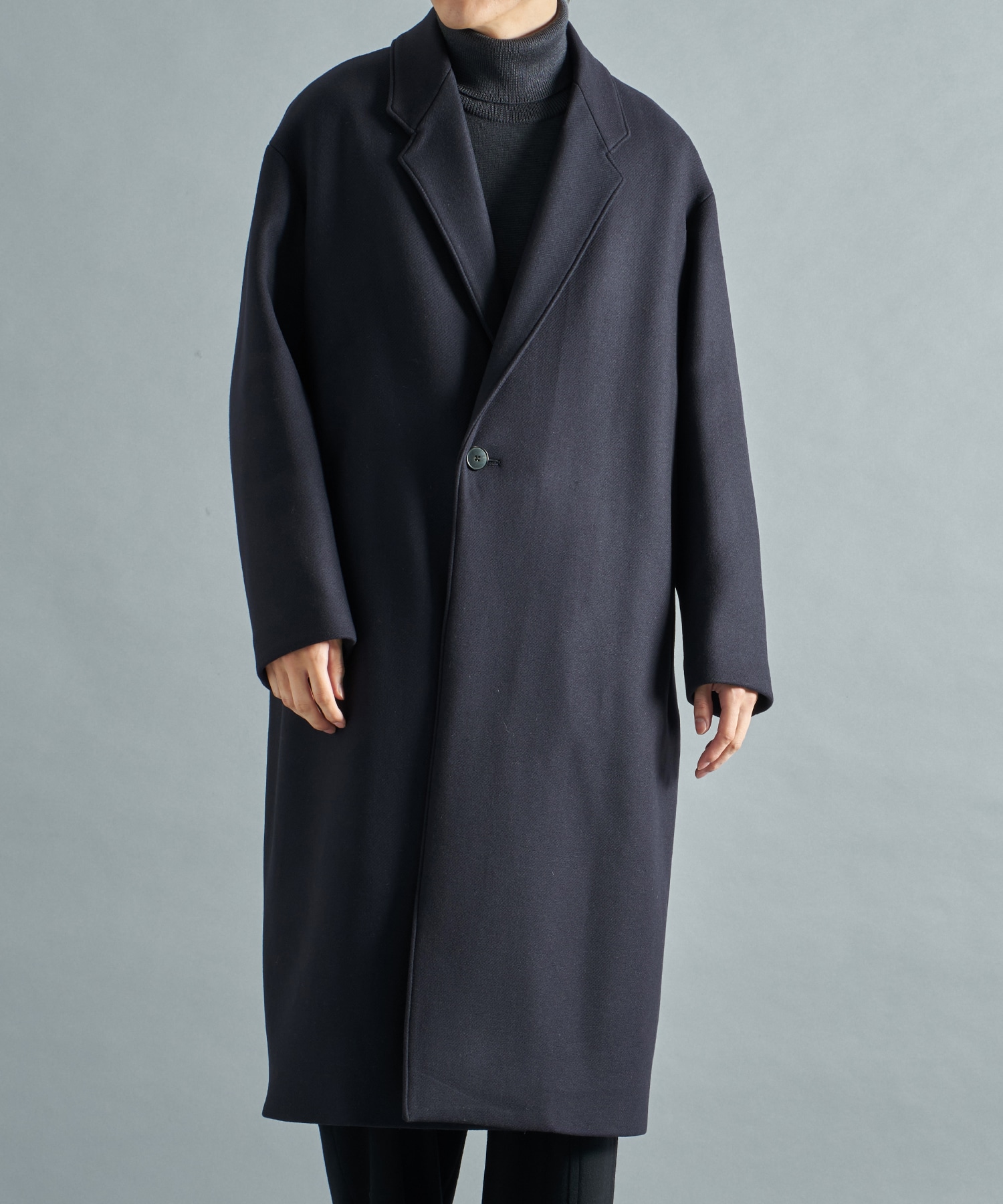 MELTON CHESTER COAT STUDIOUS