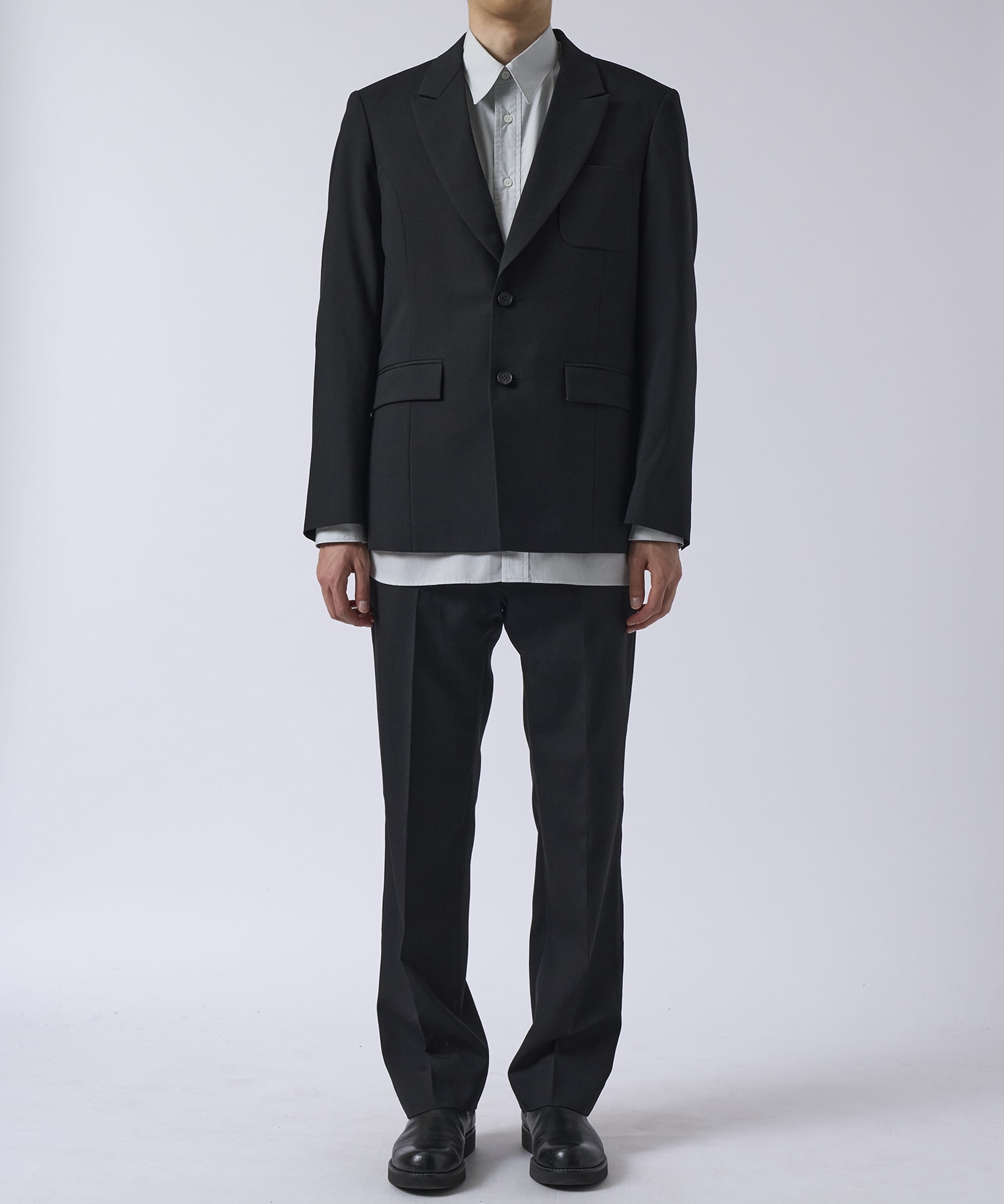 Water-repellent Wool Tailored Jacket MATSUFUJI