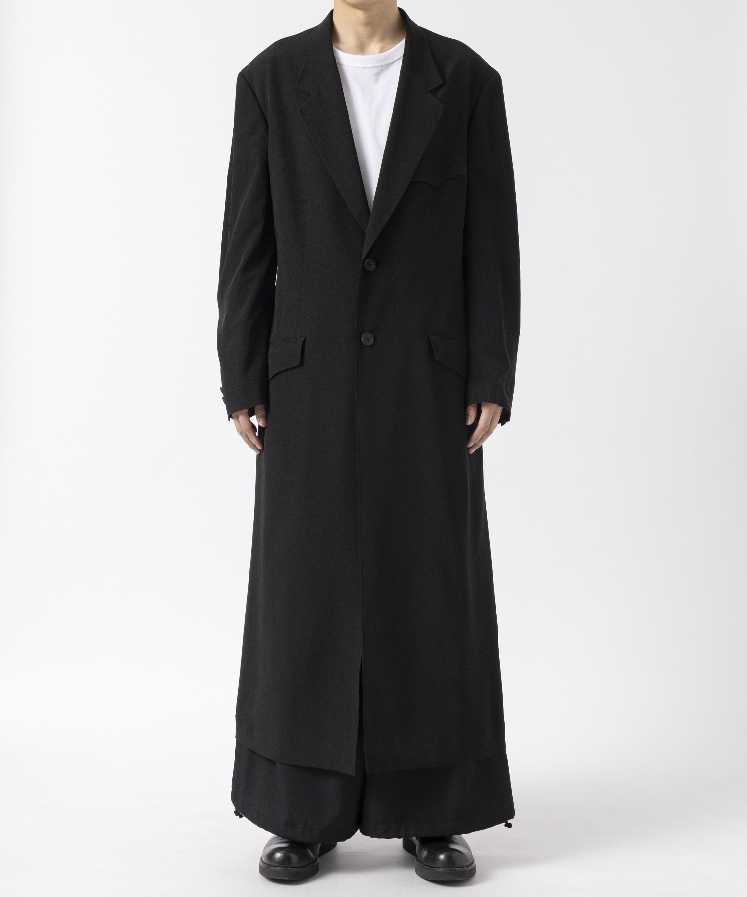 W-後フレアロングJKT Yohji Yamamoto