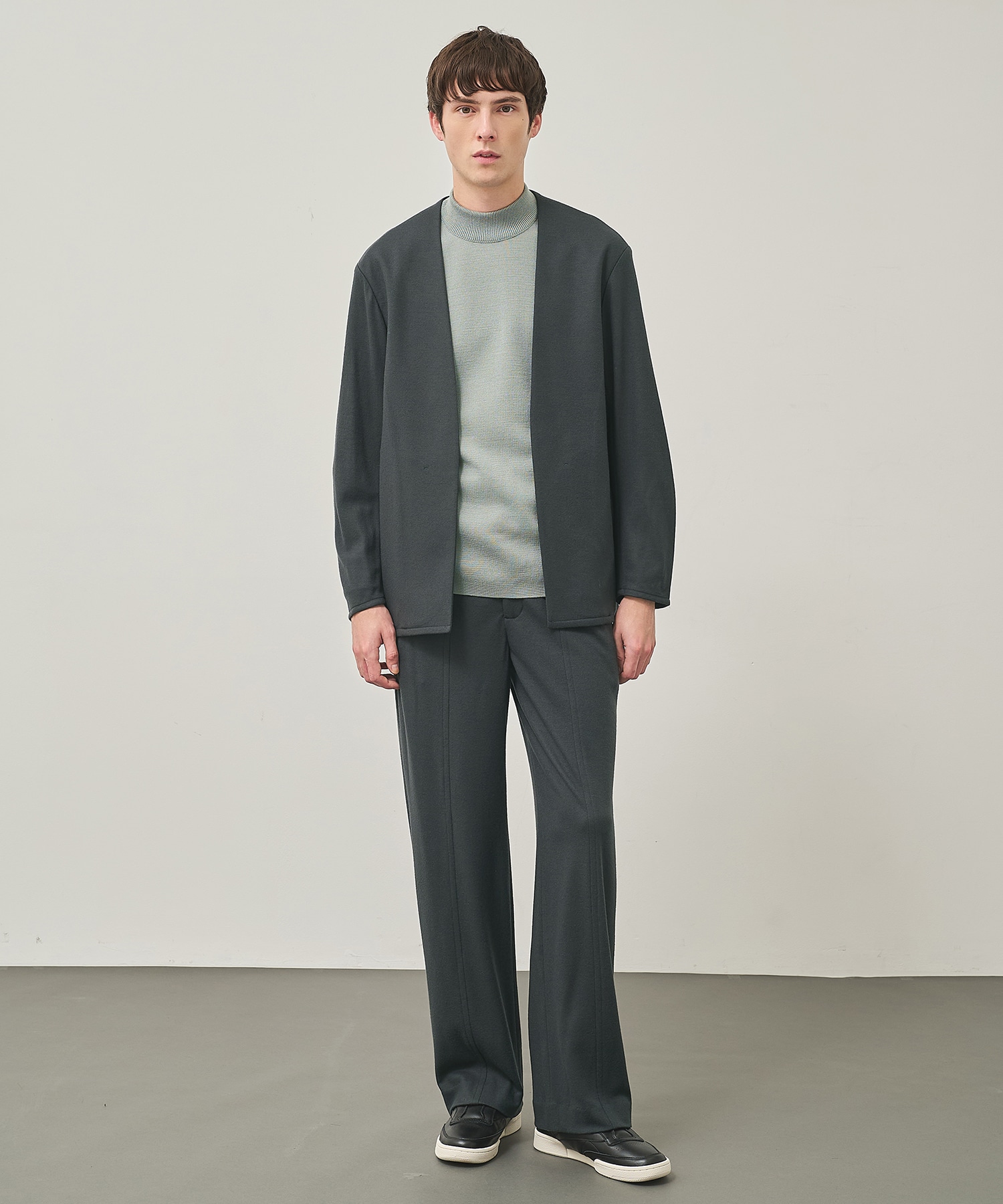 S140 WOOL WORM AIR CARDIGAN STUDIOUS