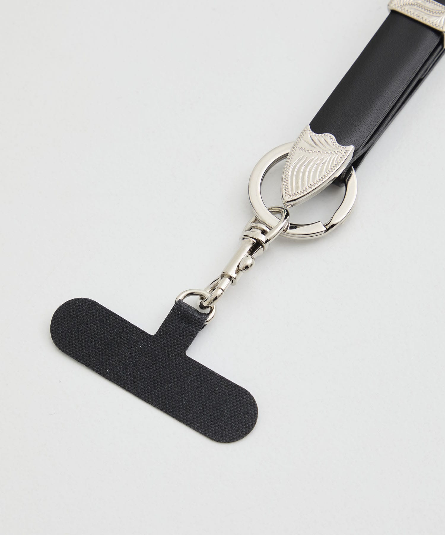 Leather phone handle strap TOGA VIRILIS