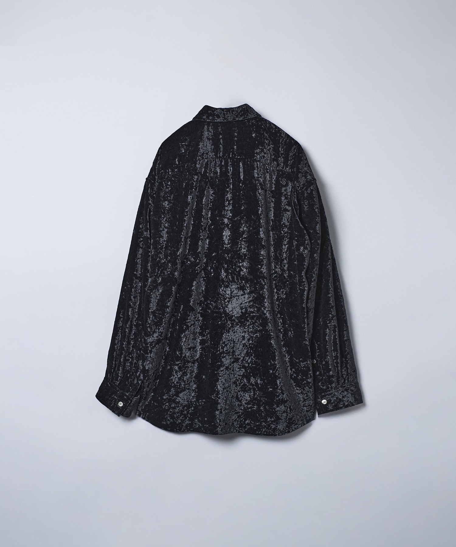 CRUSHED VELVET OVERSIZED SHIRT JOHN LAWRENCE SULLIVAN