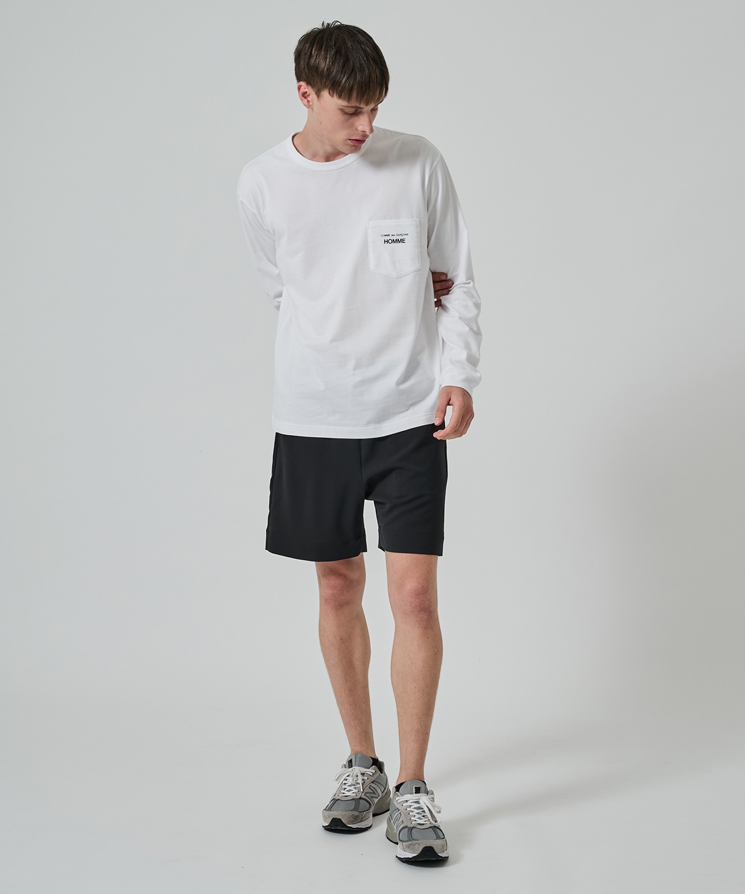 HO-T102-051 L/S tee COMME des GARCONS HOMME