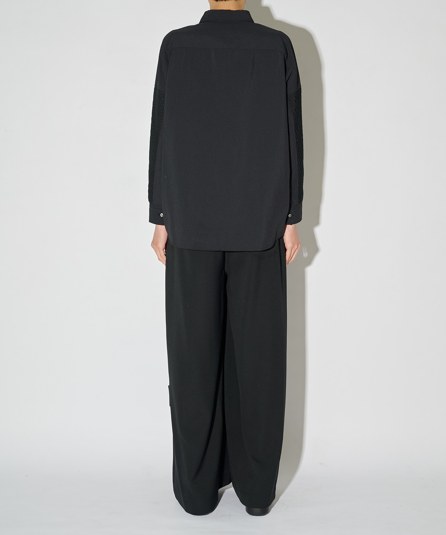 MESH SLEEVE SHIRTS SHAREEF