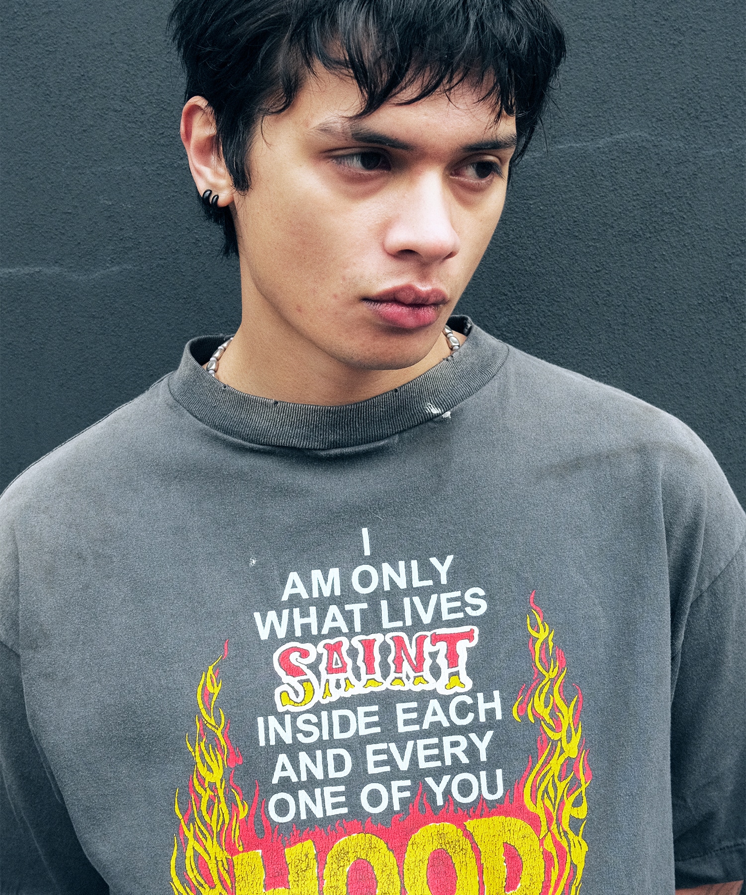SM-HR8-0000-C69/NH_SS TEE /STHD.HOOD SAINT M××××××