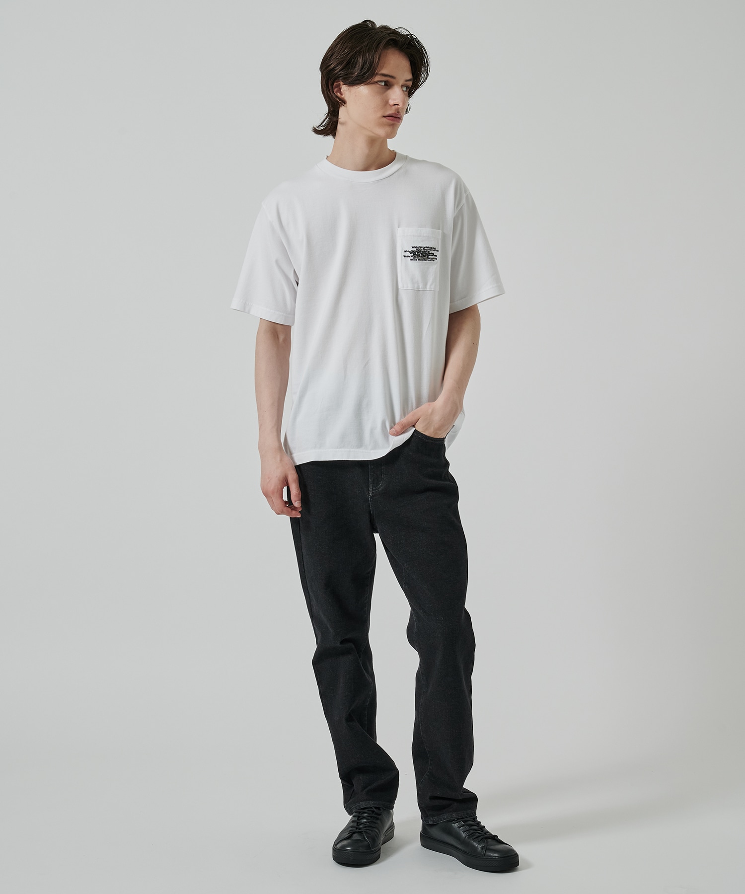 MULTILOGO POCKET T-SHIRT White Mountaineering