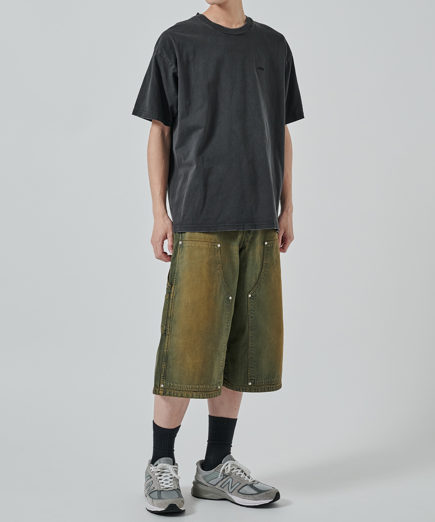 DAMAGE PIGMENT LOGO TEE JieDa