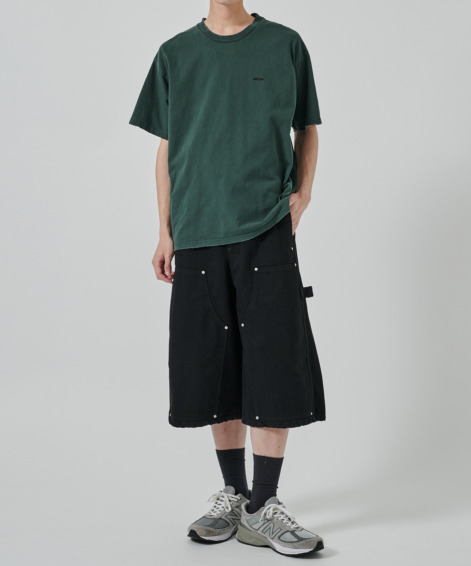 DAMAGE PIGMENT LOGO TEE JieDa