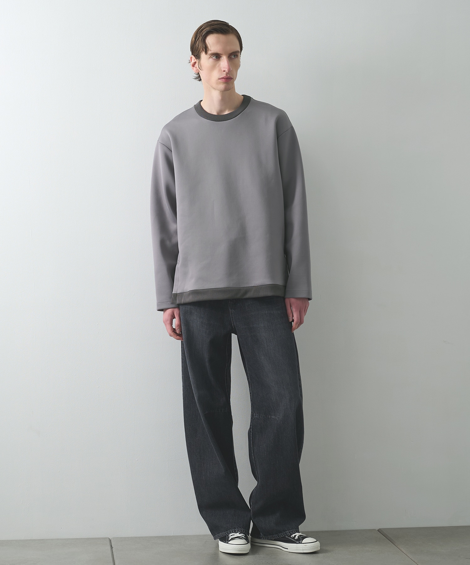 FEELS GOOD SIDESLIT SWEAT			 STUDIOUS