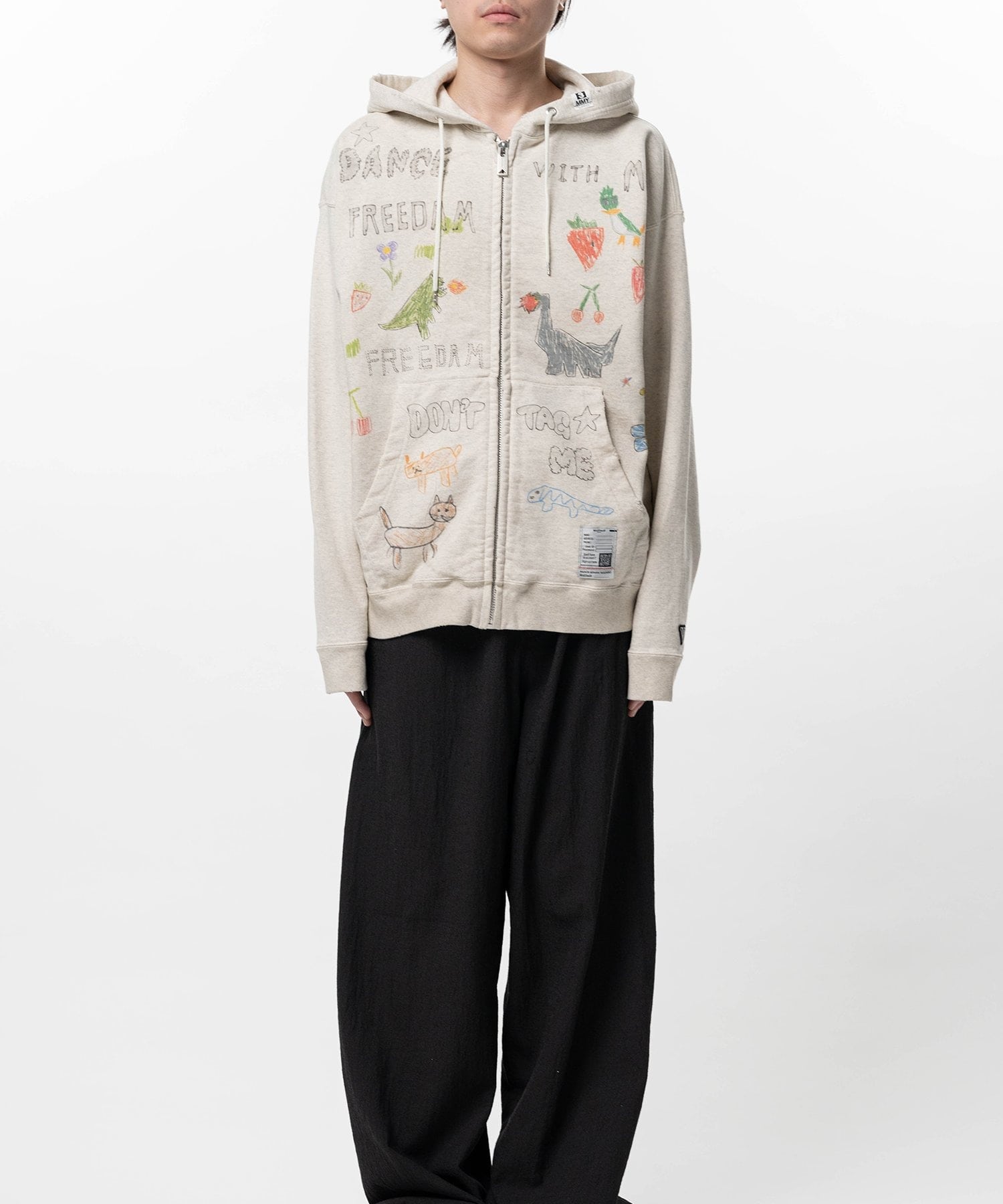 KIDS DOODLE PARKA Maison MIHARA YASUHIRO