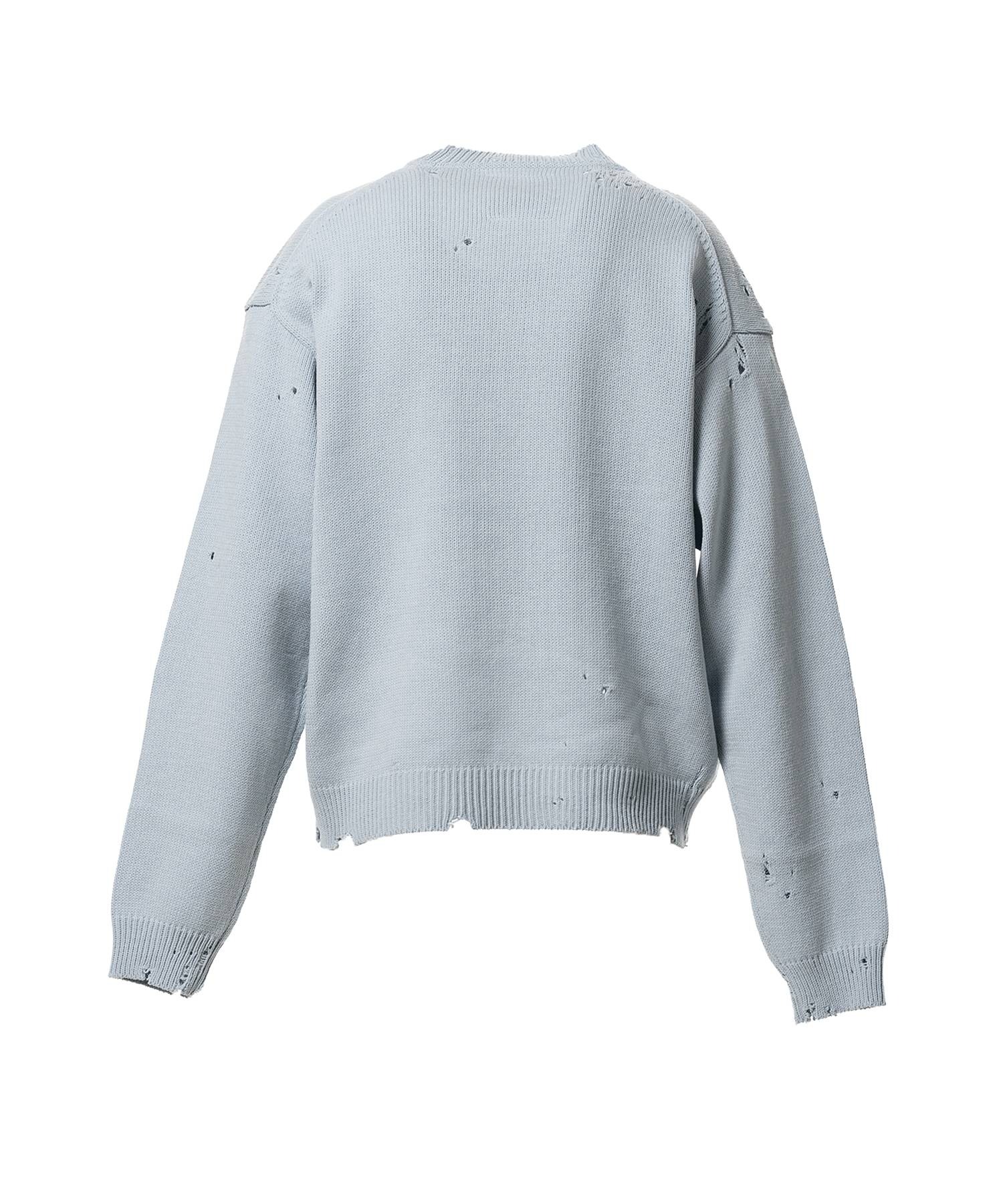 LETTERED KNIT PULLOVER Maison MIHARA YASUHIRO