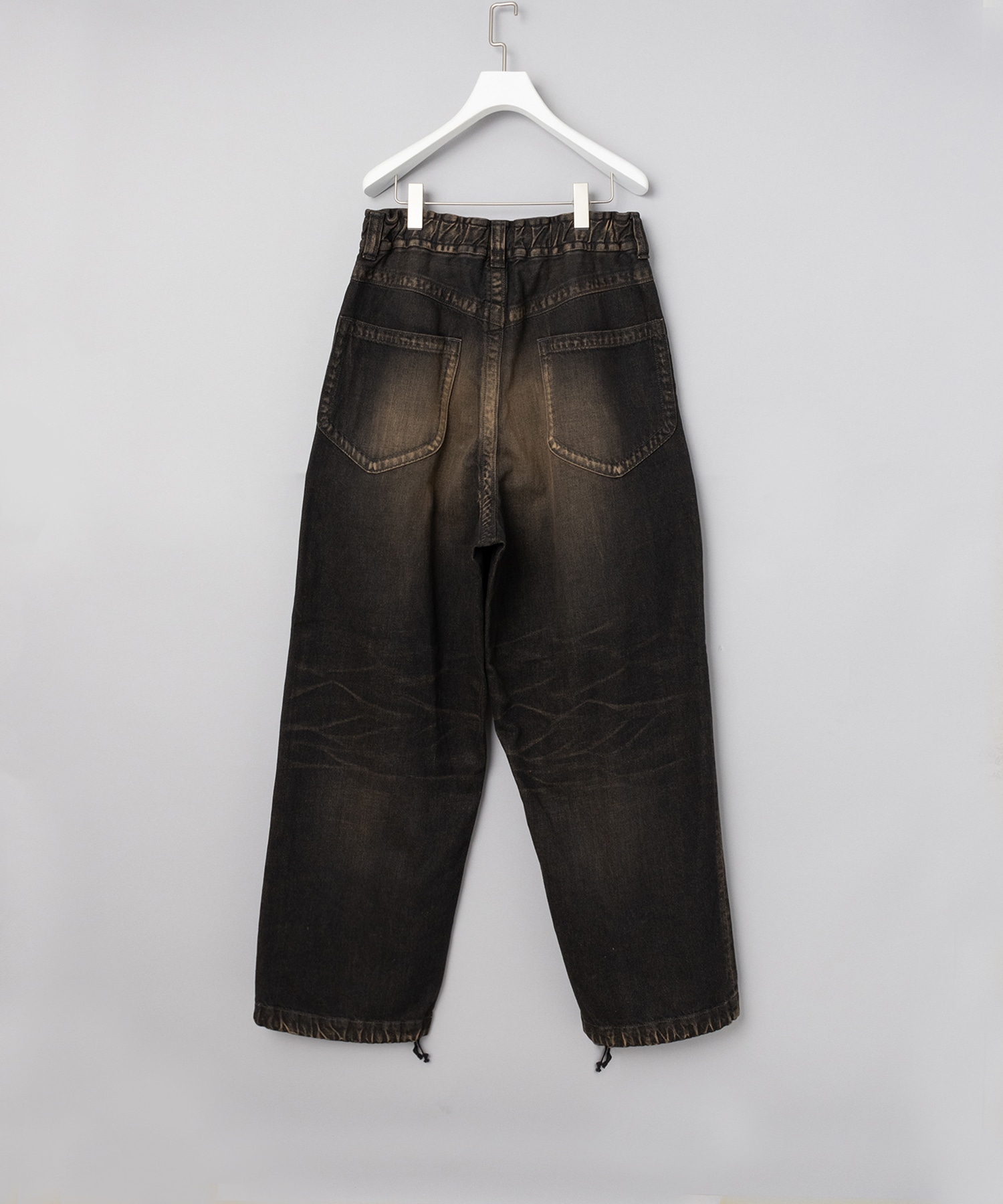 AMATEUR SEWN WIDE JEANS Maison MIHARA YASUHIRO