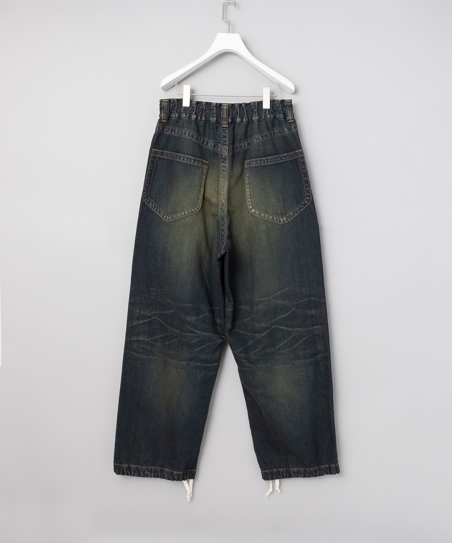 AMATEUR SEWN WIDE JEANS Maison MIHARA YASUHIRO