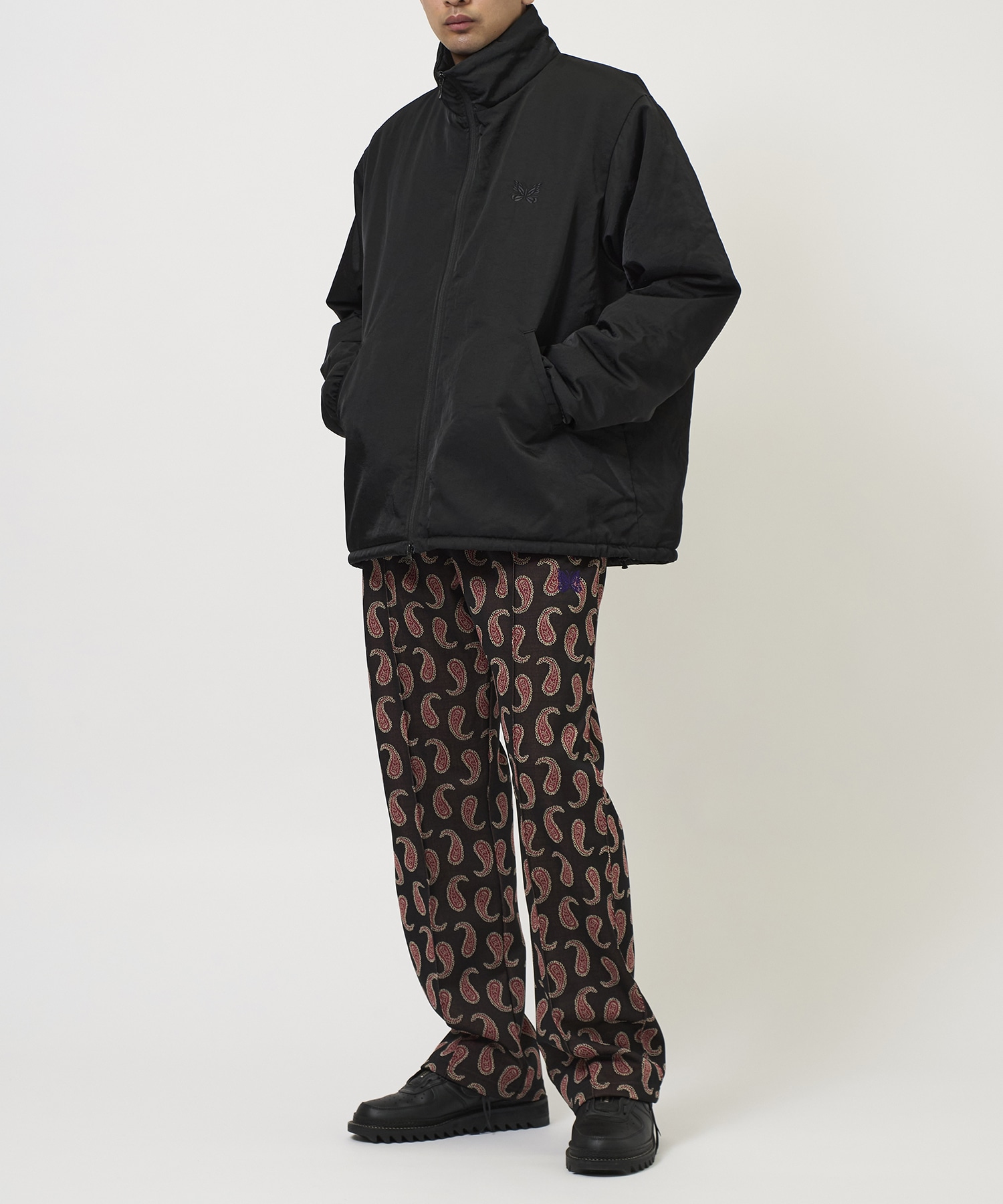 Track Pant - Poly Jacquard (Paisley) NEEDLES