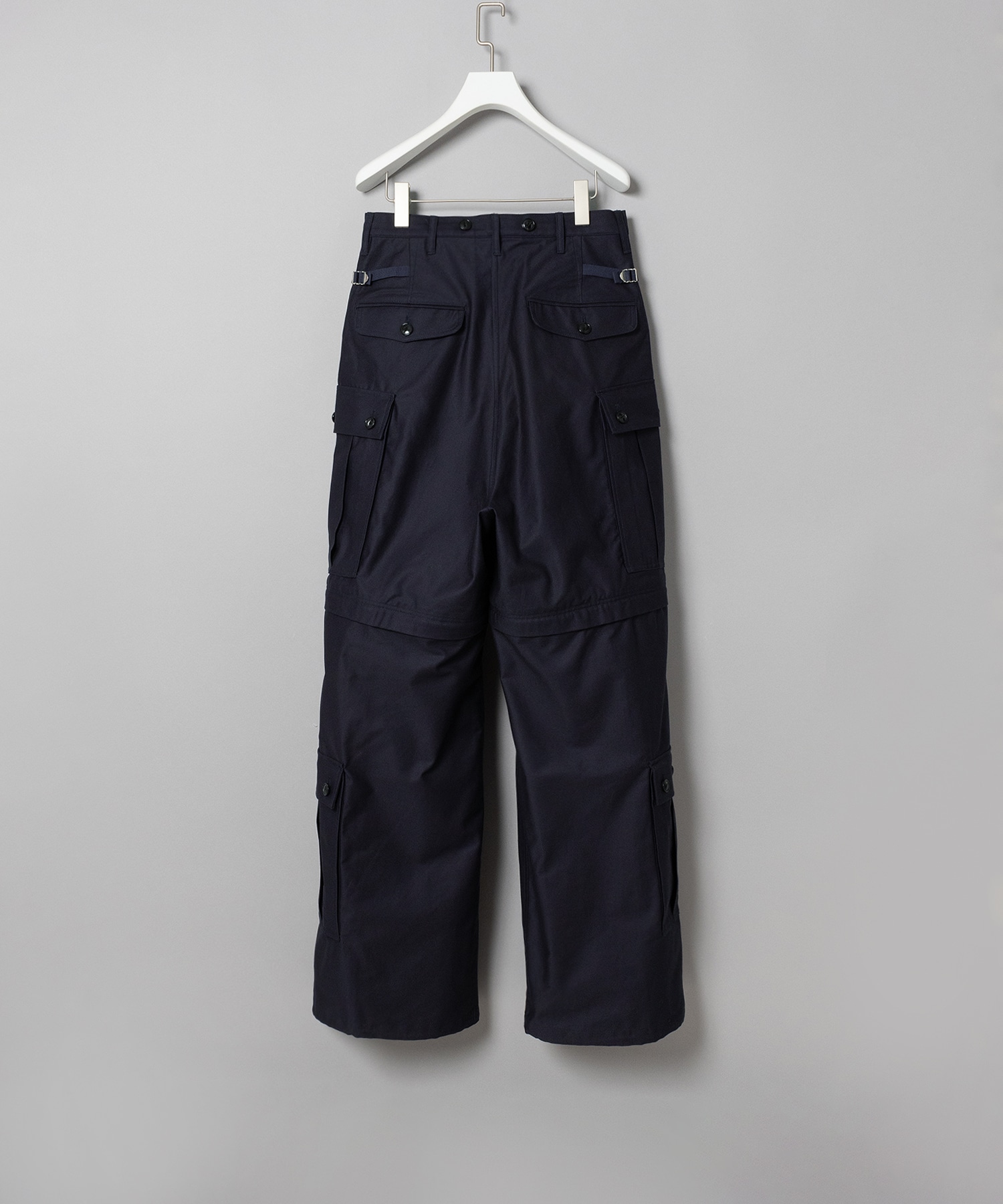 ZIP CARGO TROUSERS SUGARHILL