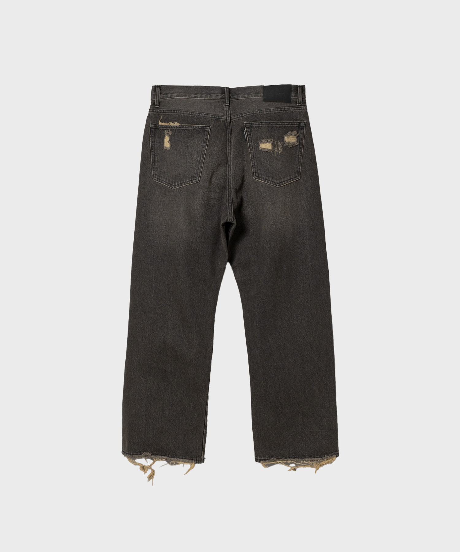 23AW-FS-17 DENIM BORO BAGGIE PANTS F-LAGSTUF-F