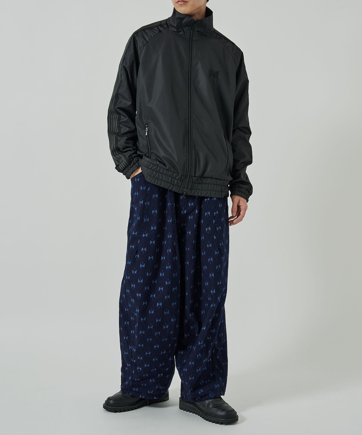 H.D Pant - Painted Indigo Kasuri NEEDLES
