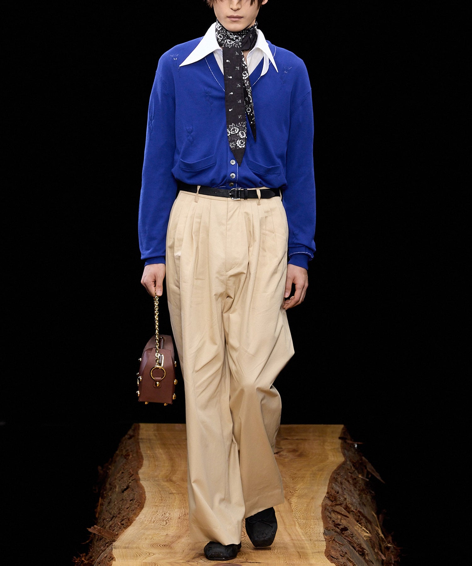 6 TUCK TROUSERS MASU