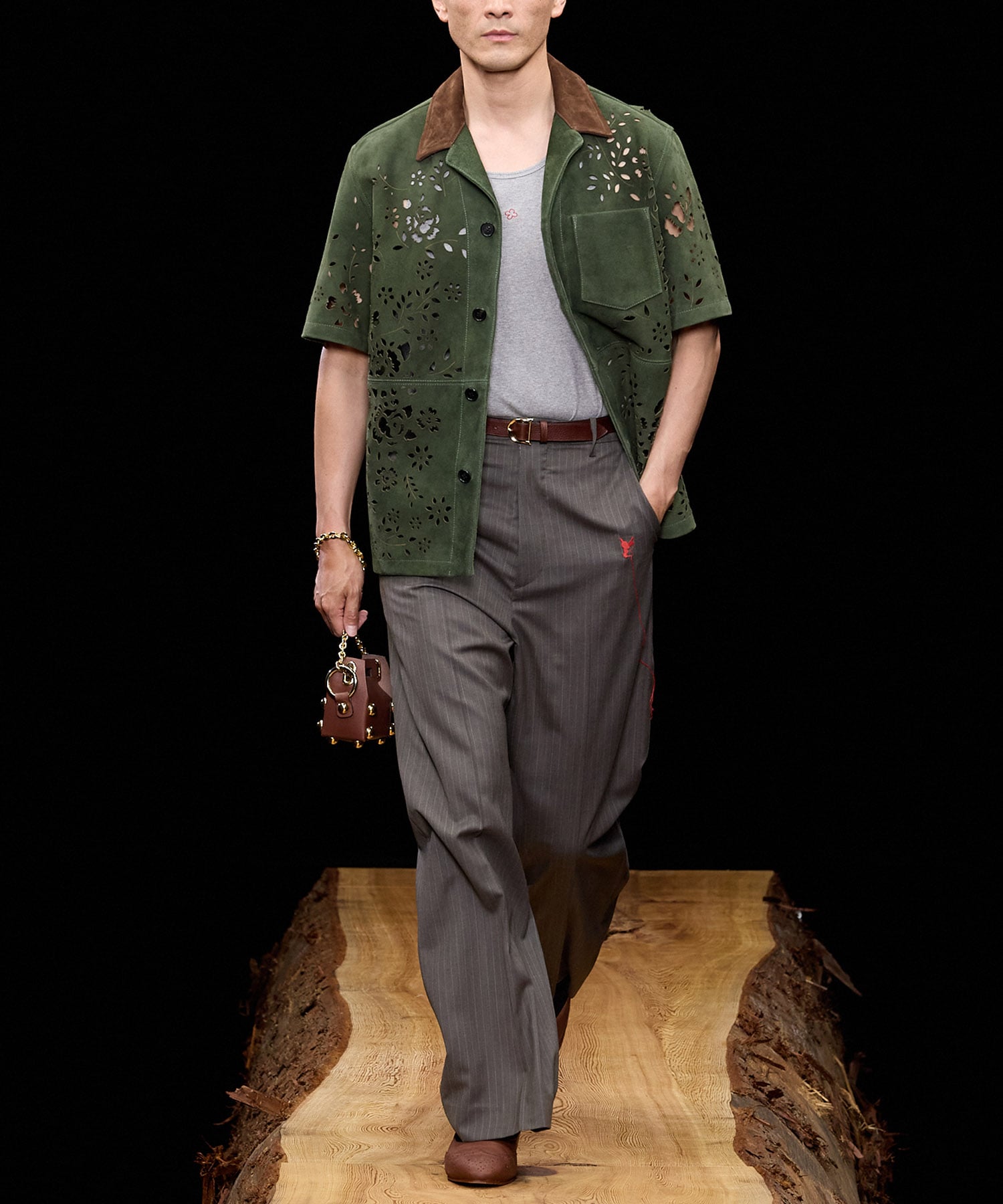 RED ANGEL WIDE TROUSERS MASU