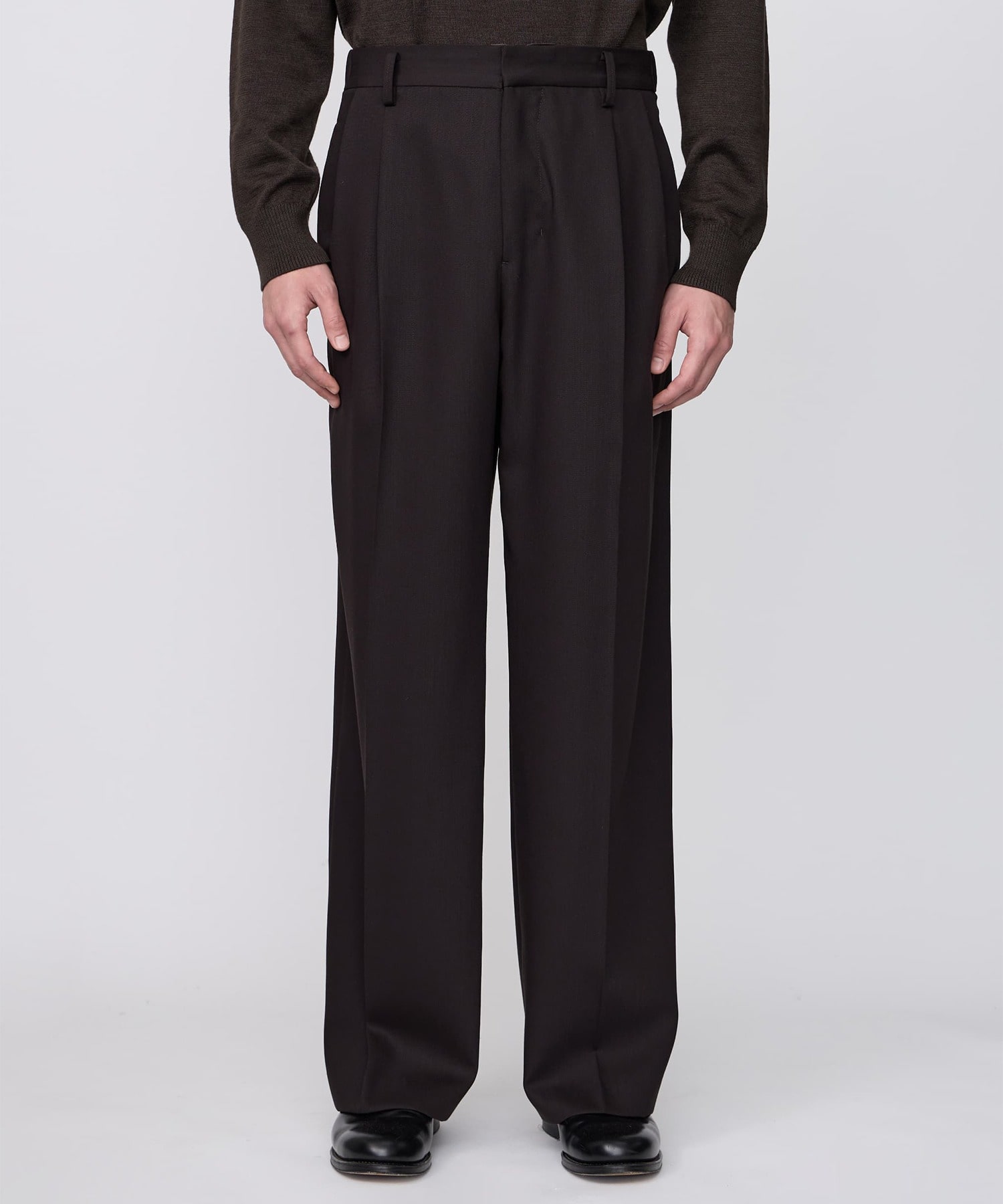 TWO TUCKS WIDE TROUSERS IRENISA