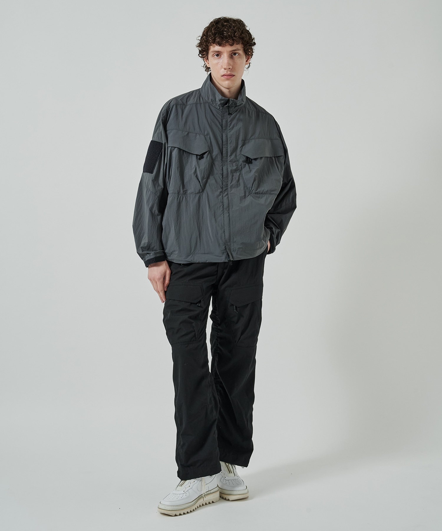 9251-BL04-003 STAND COLLAR BLOUSON N.HOOLYWOOD